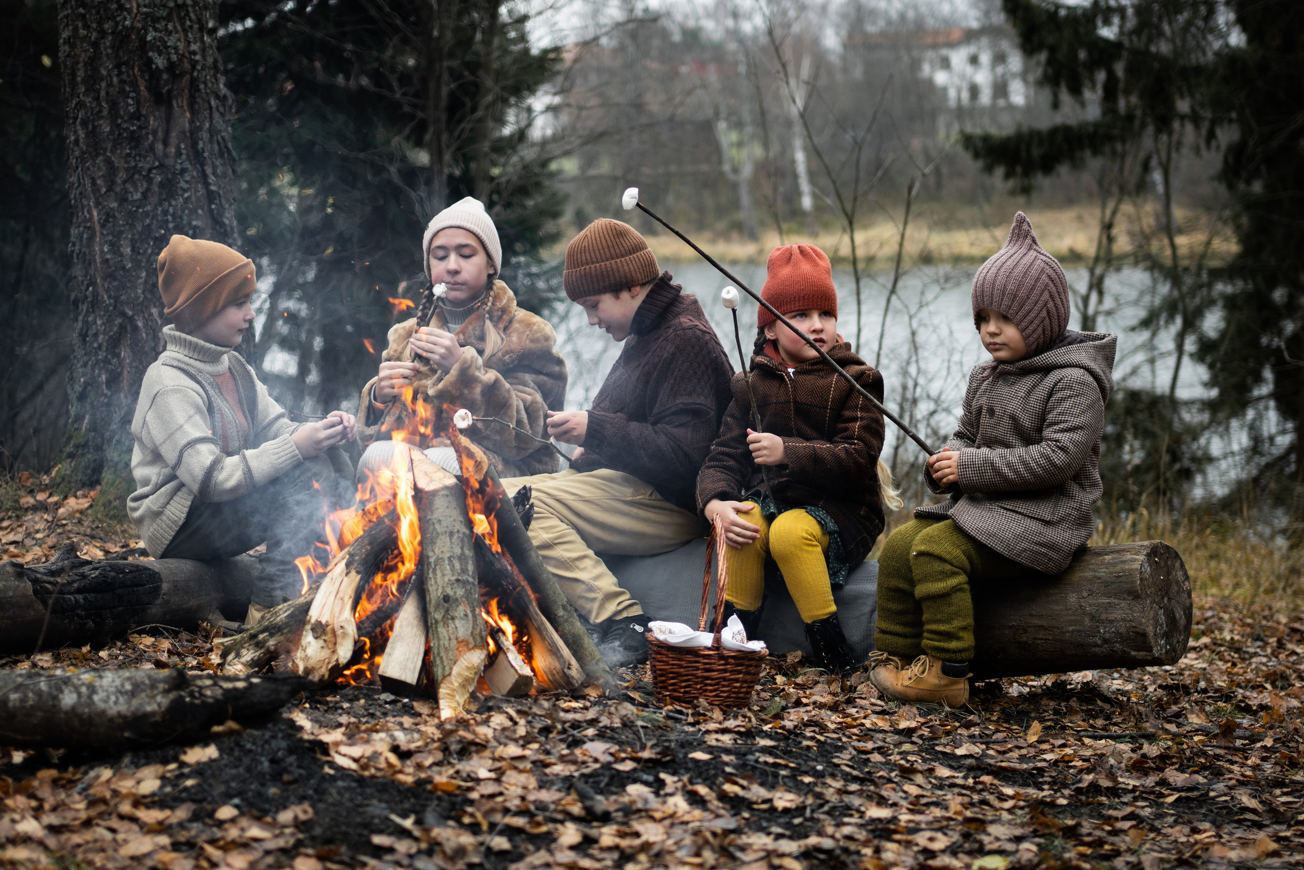 Ноябрь. Маршмеллоу. Дети. Семейный фотограф Ефремова Виктория