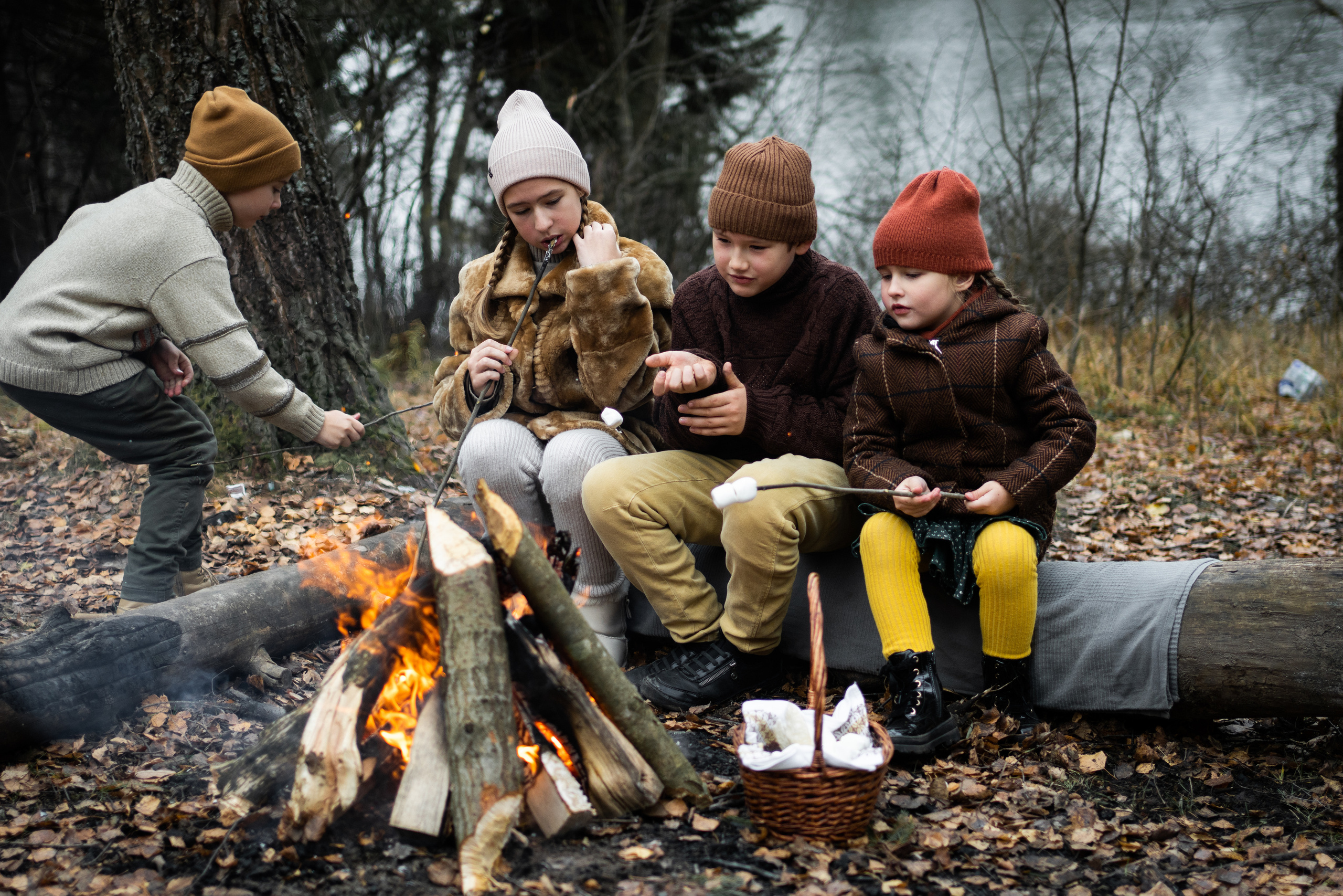Ноябрь. Маршмеллоу. Дети. Семейный фотограф Ефремова Виктория
