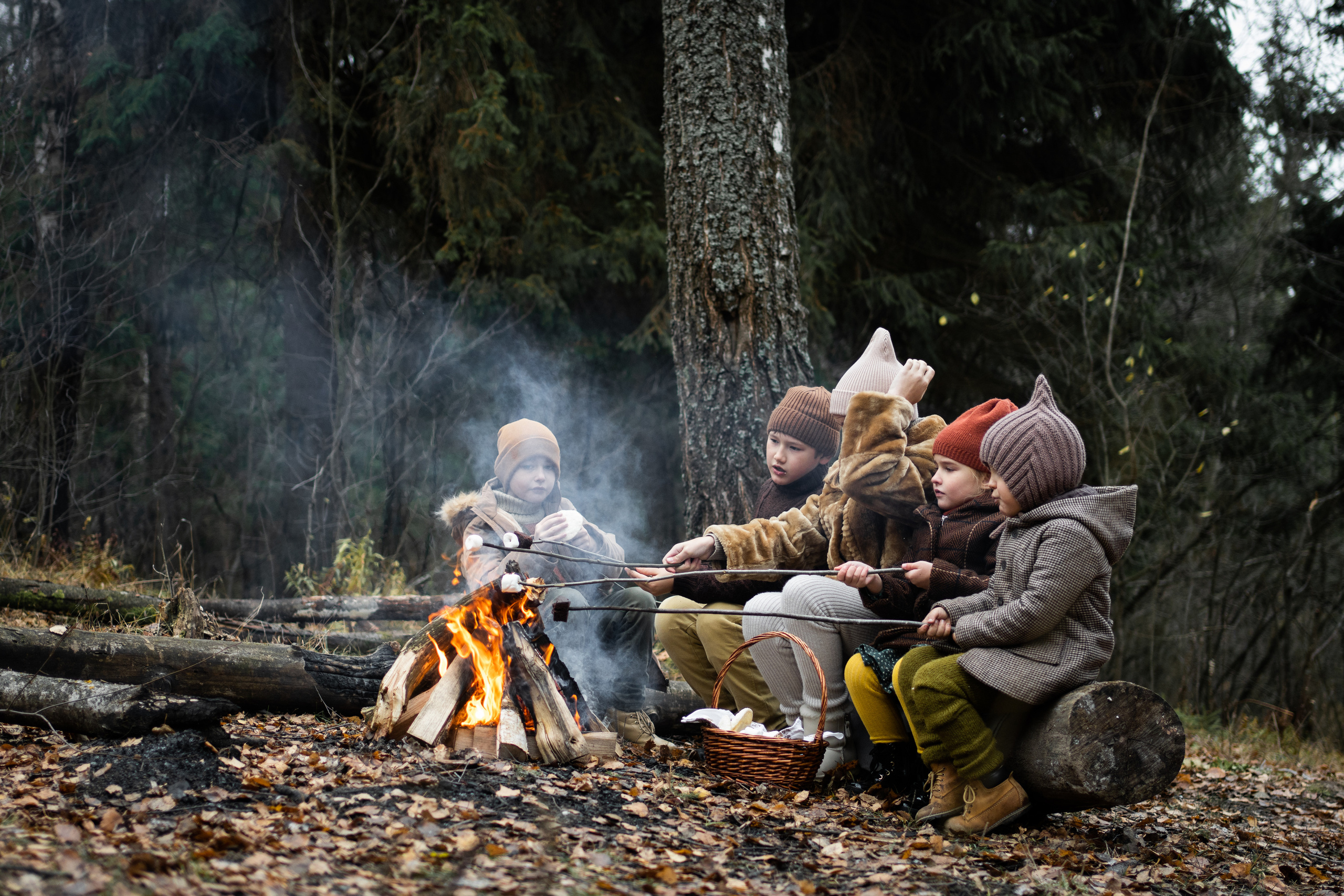 Ноябрь. Маршмеллоу. Дети. Семейный фотограф Ефремова Виктория