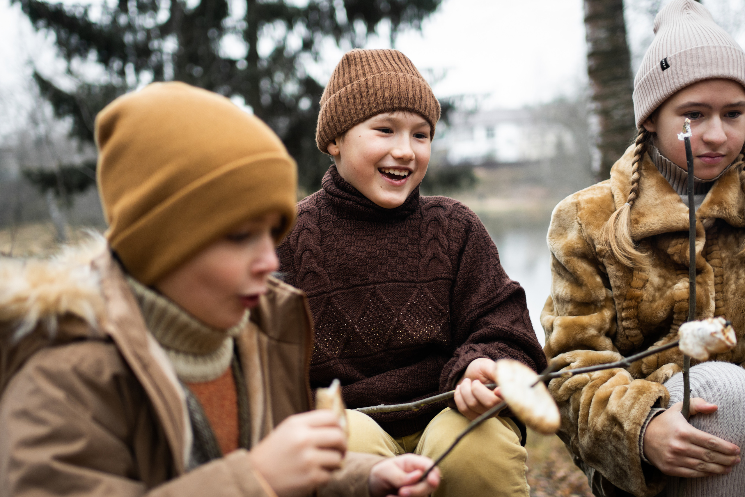 Ноябрь. Маршмеллоу. Дети. Семейный фотограф Ефремова Виктория