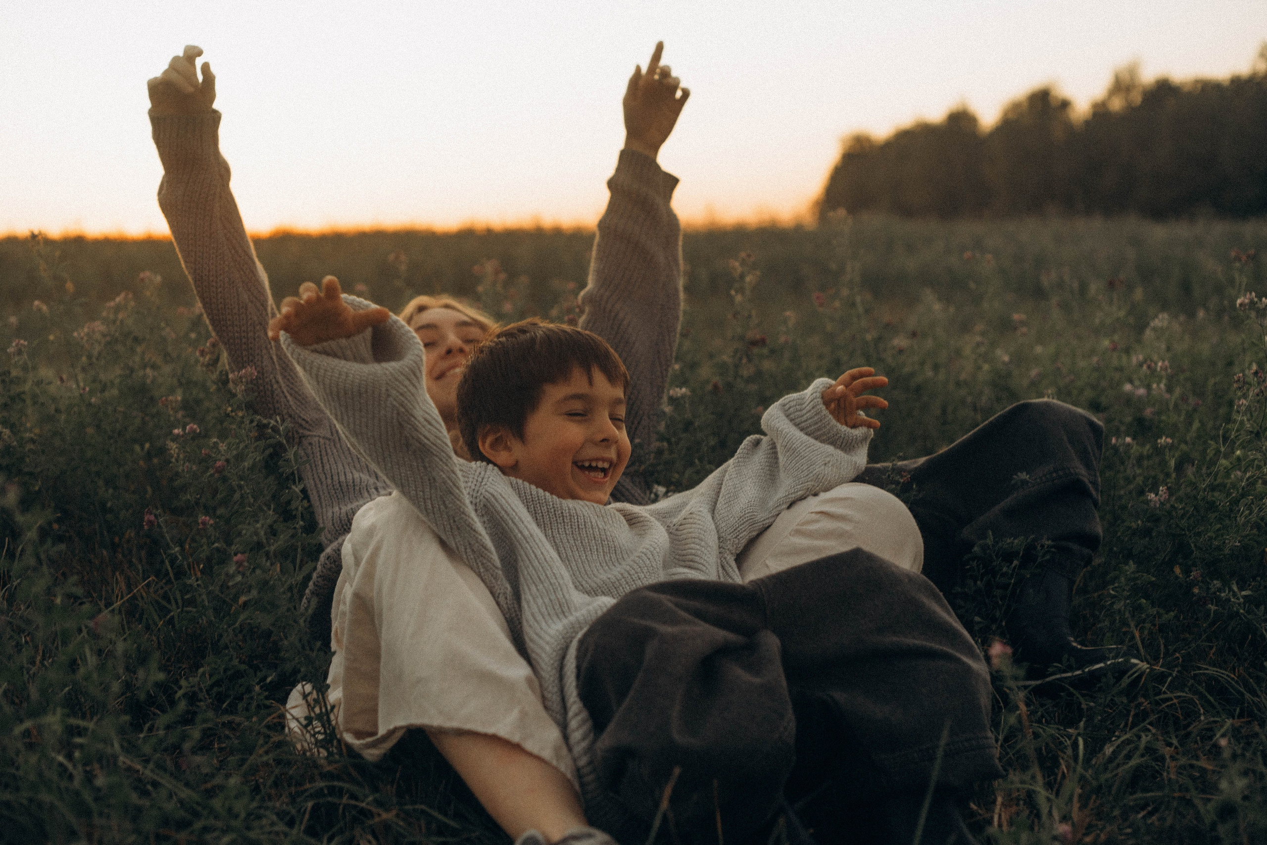 Оля, Саша, Демид, Елисей. Семейный фотограф Юлия Котова