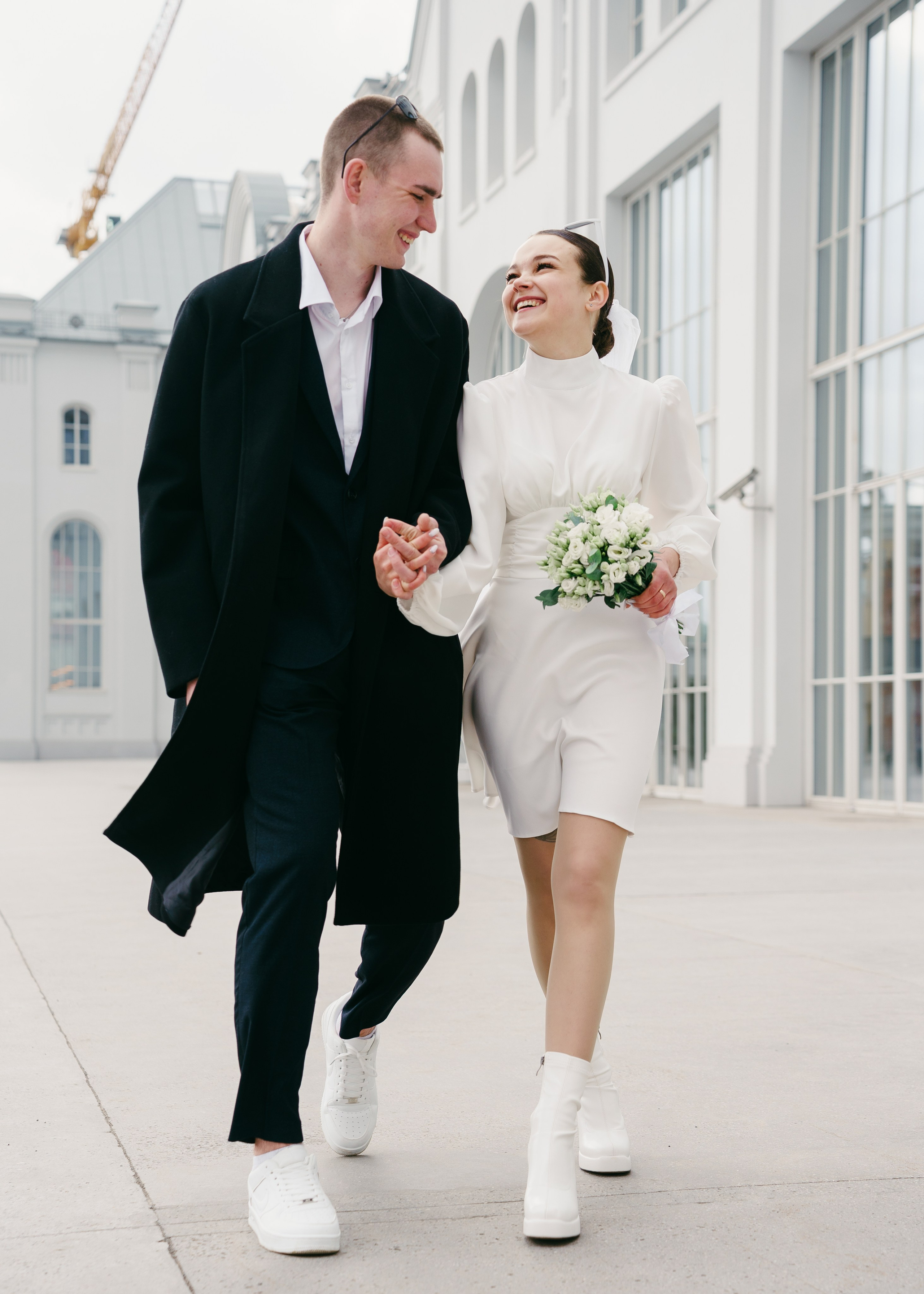 Екатерина и Никита. ЗАГС и прогулка. Фотограф и видеограф в Москве и Московской области Мария Вишня