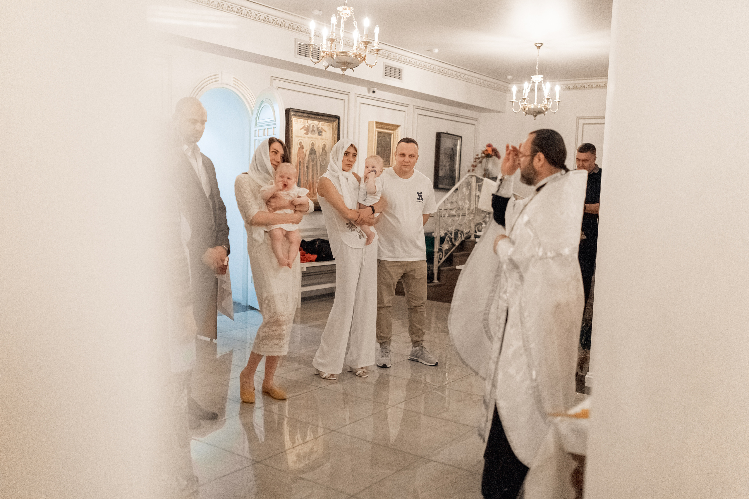 Крещение двойняшек. Фотограф на Крещение и Венчание в Ташкенте