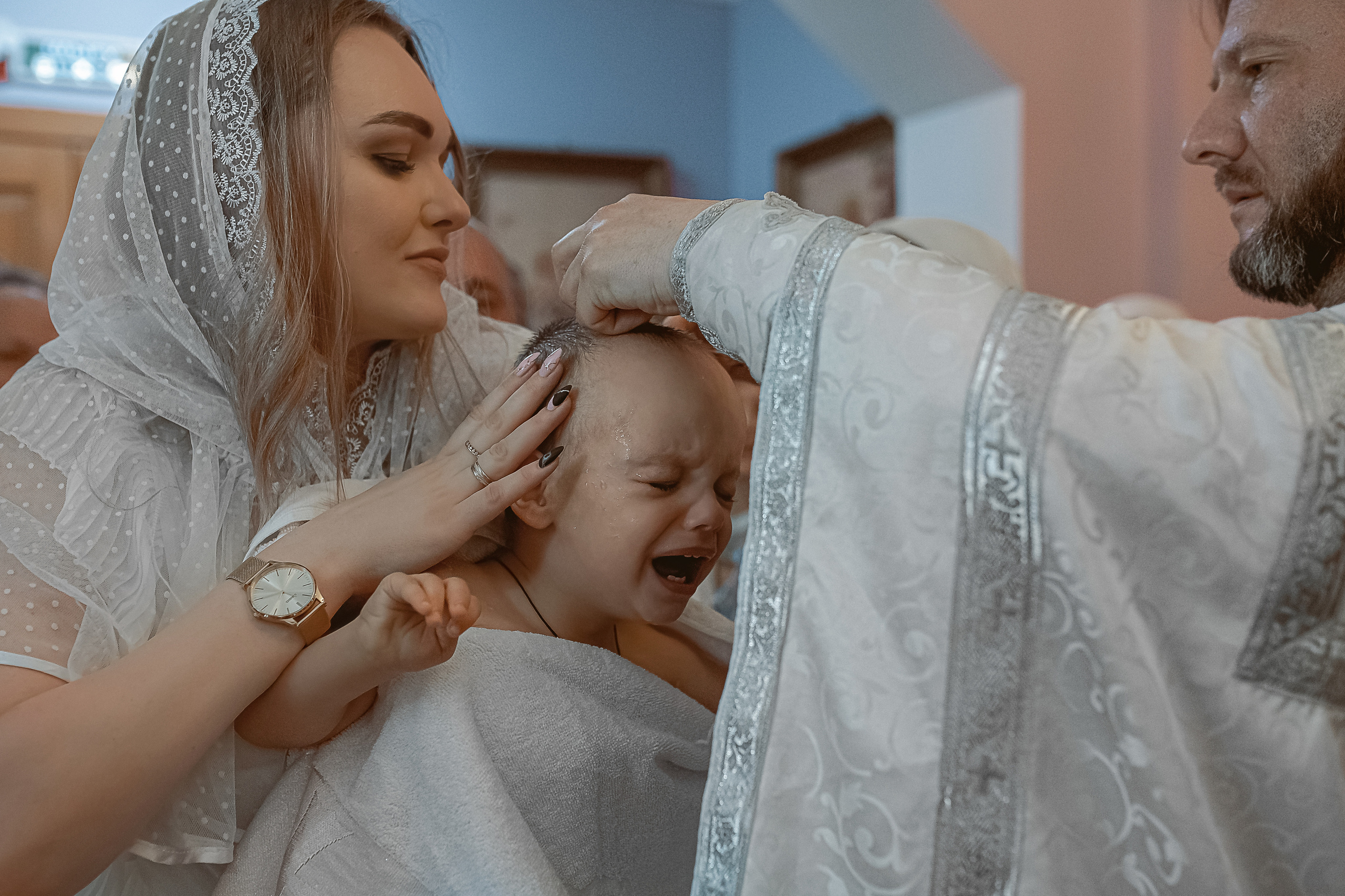 Крещение Вячеслава. Фотограф на Крещение и Венчание в Ташкенте