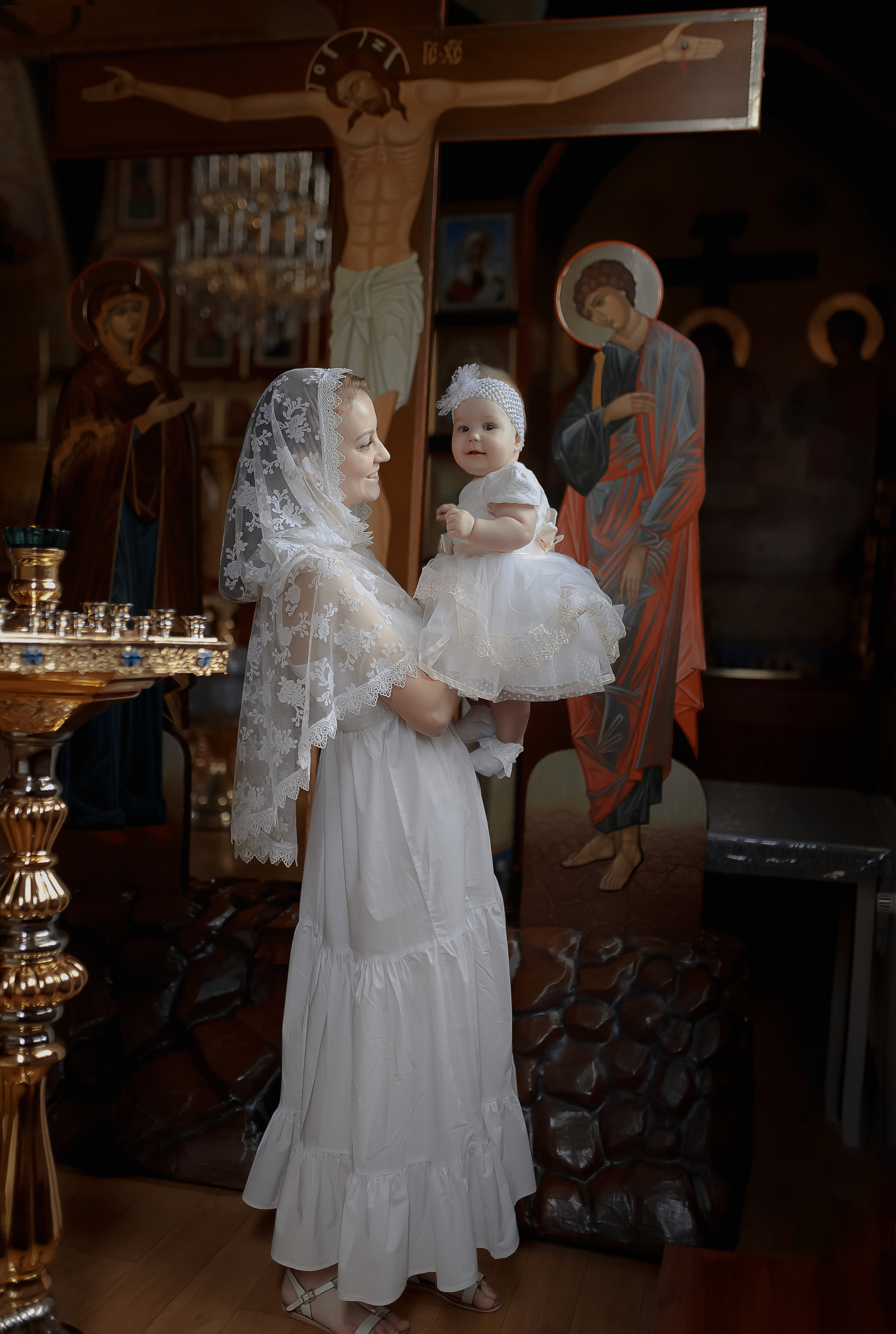 Крещение Златы. Фотограф на Крещение и Венчание в Ташкенте