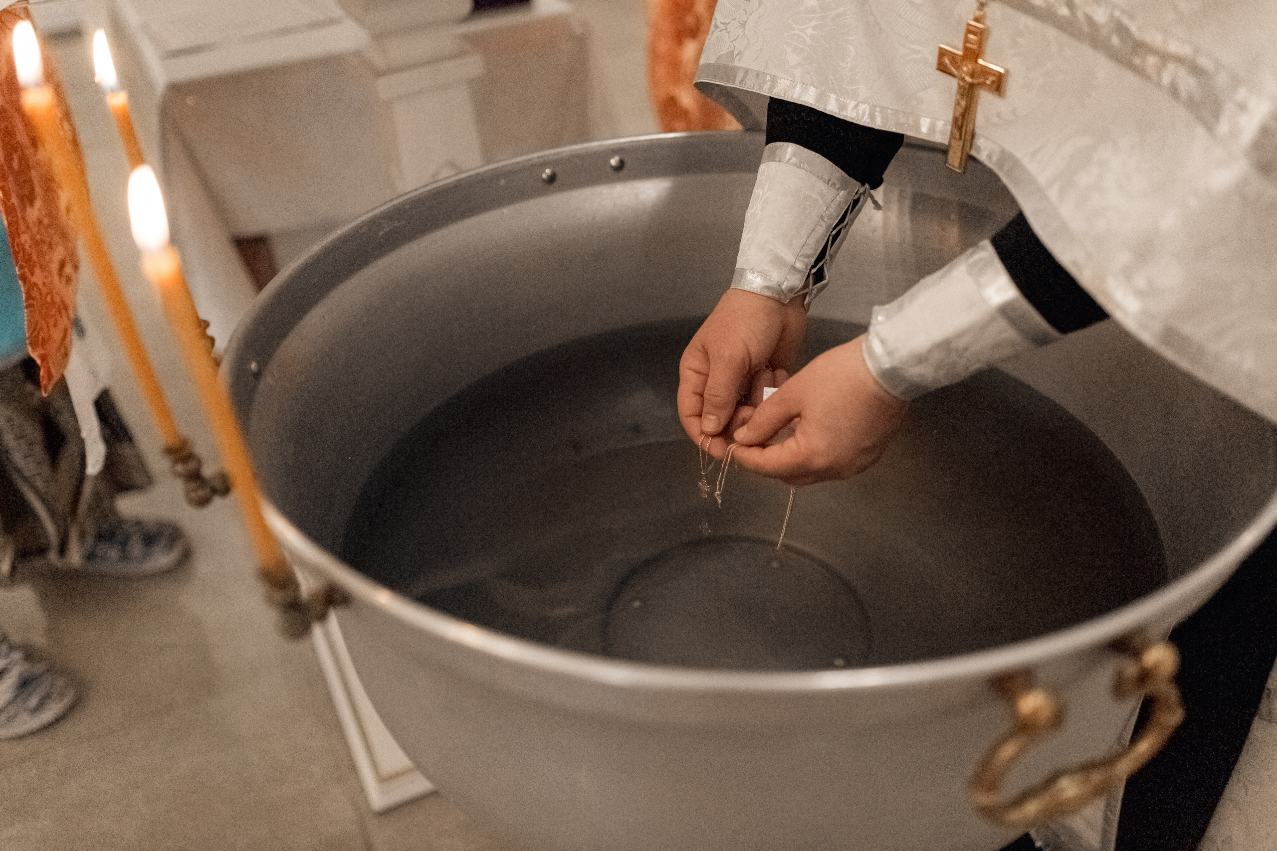 Крещение двойняшек. Фотограф на Крещение и Венчание в Ташкенте