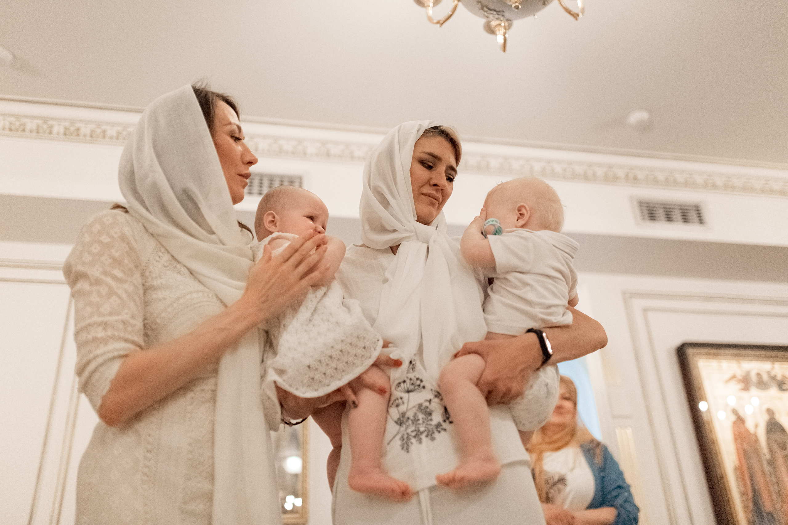 крещение близнецов Ташкент, крещение Ташкент, фотограф крещение Ташкент