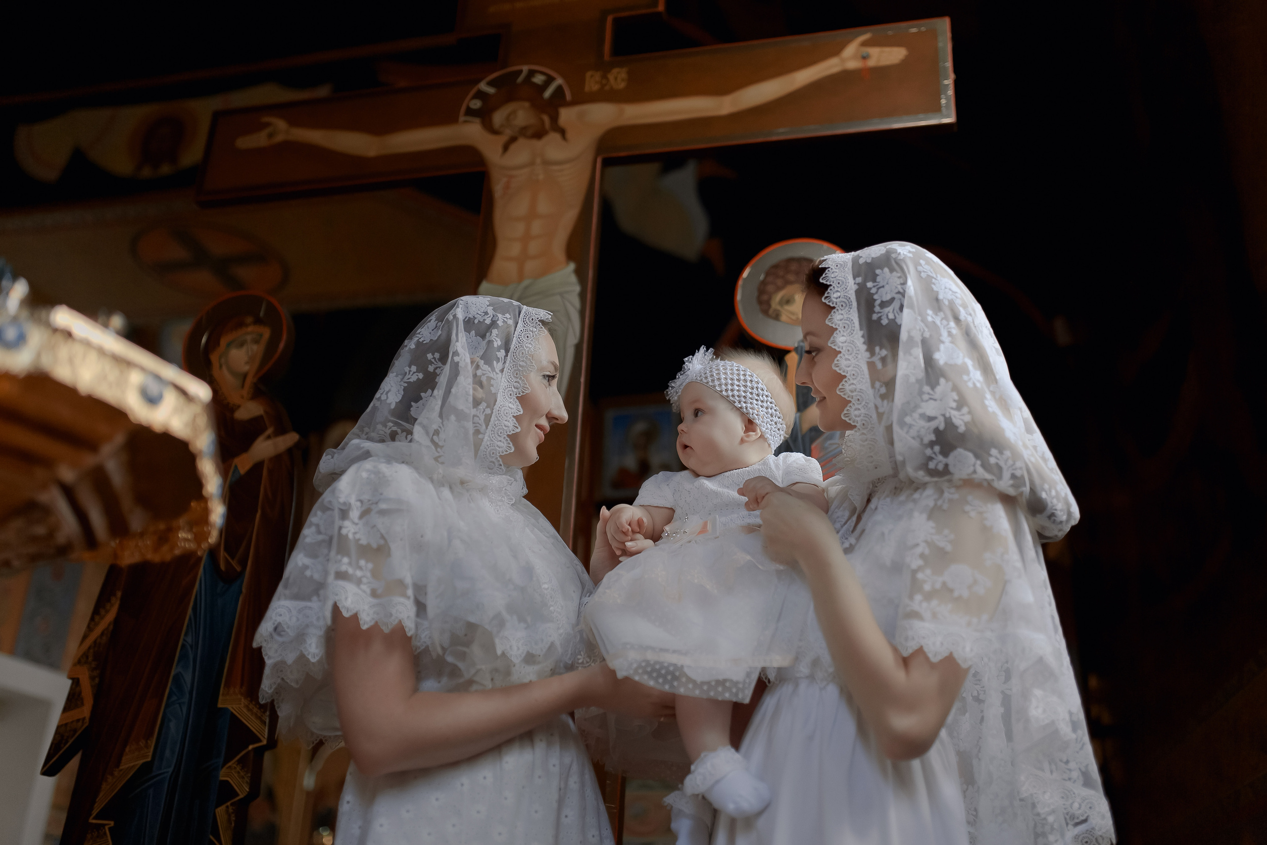 Крещение Златы. Фотограф на Крещение и Венчание в Ташкенте