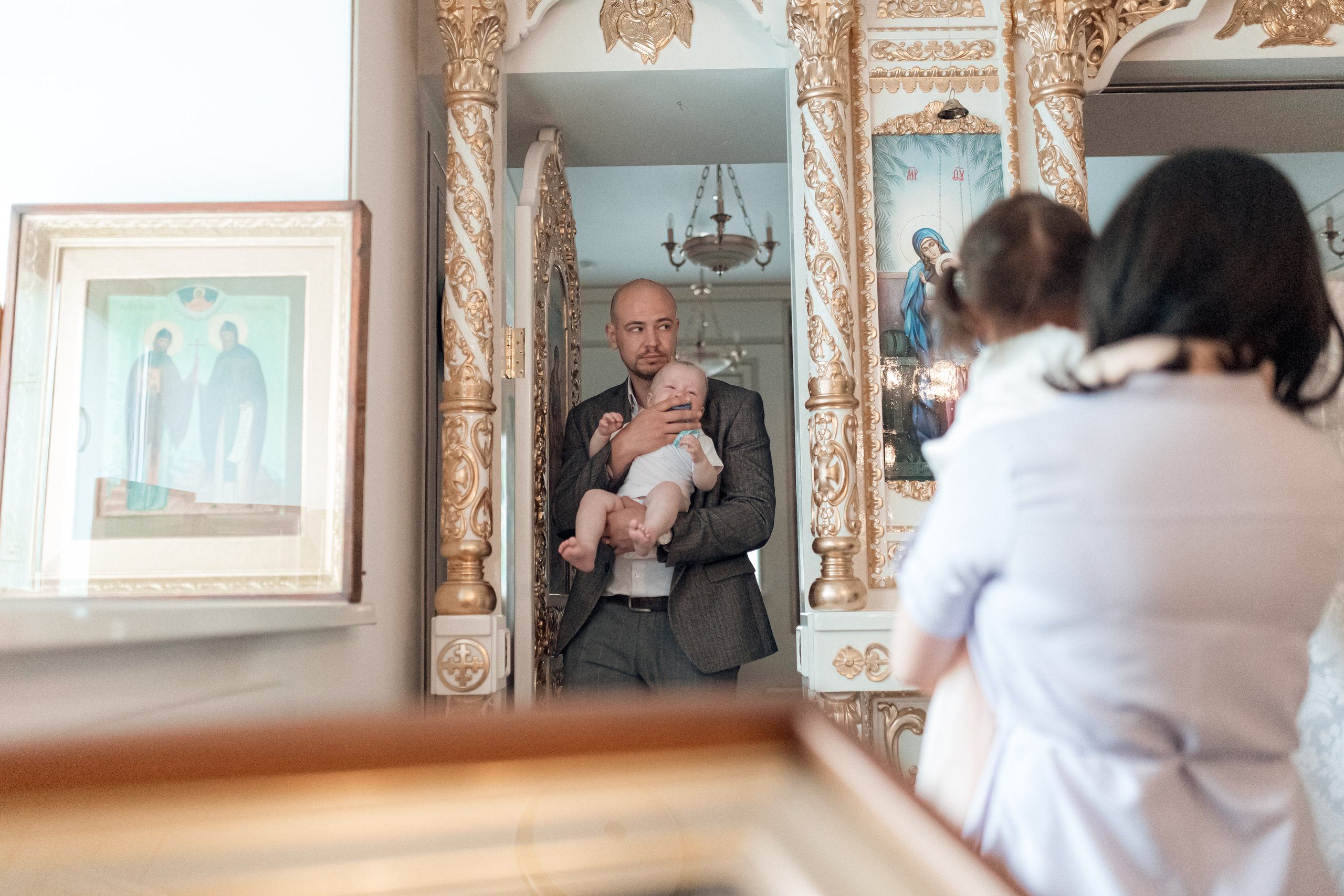 Крещение двойняшек. Фотограф на Крещение и Венчание в Ташкенте