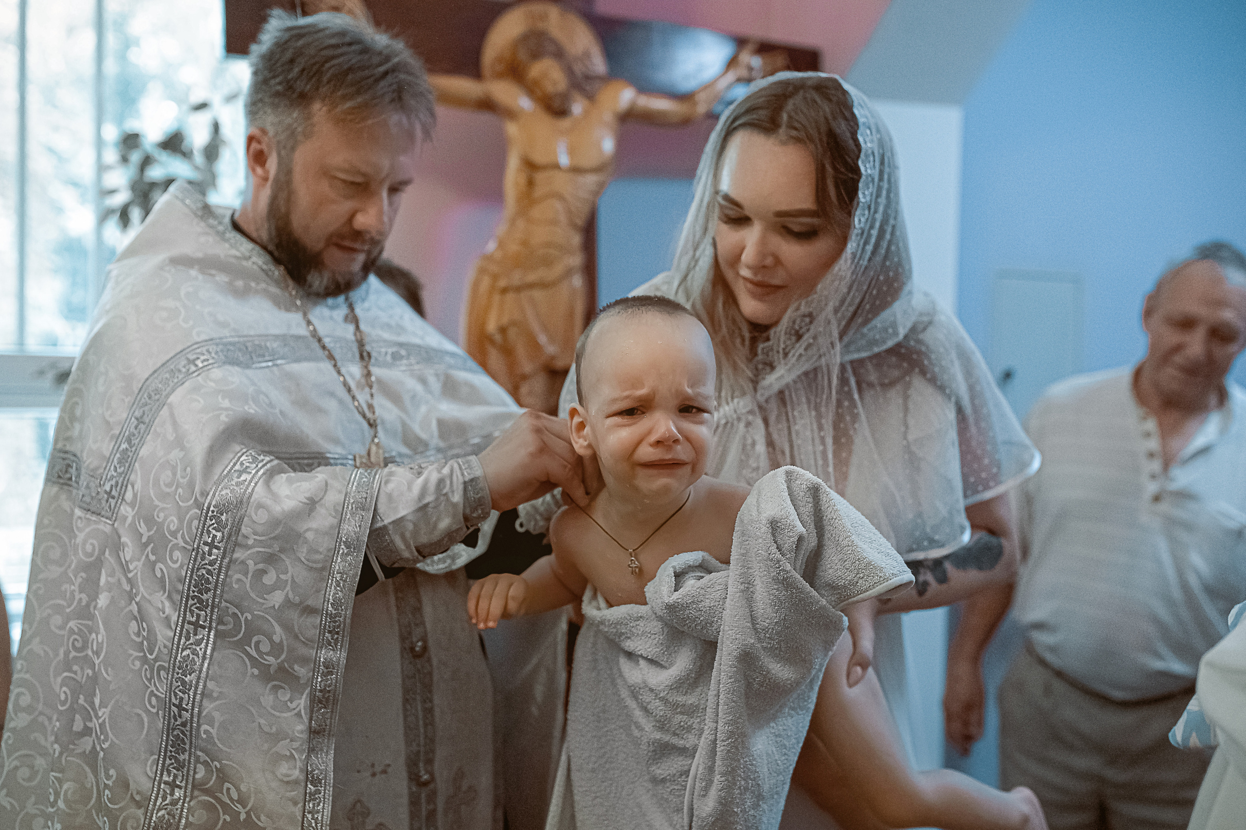 Крещение Вячеслава. Фотограф на Крещение и Венчание в Ташкенте