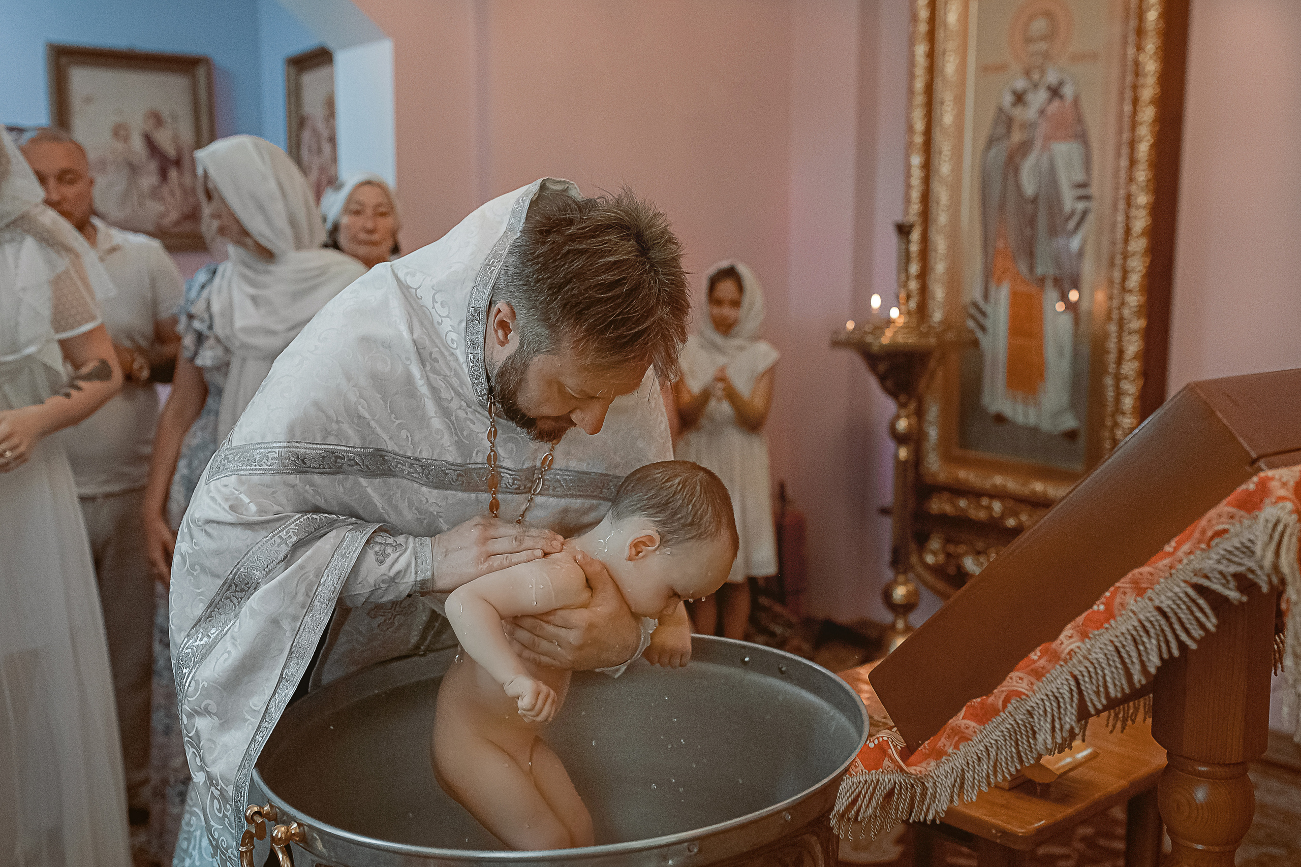 Крещение Вячеслава. Фотограф на Крещение и Венчание в Ташкенте