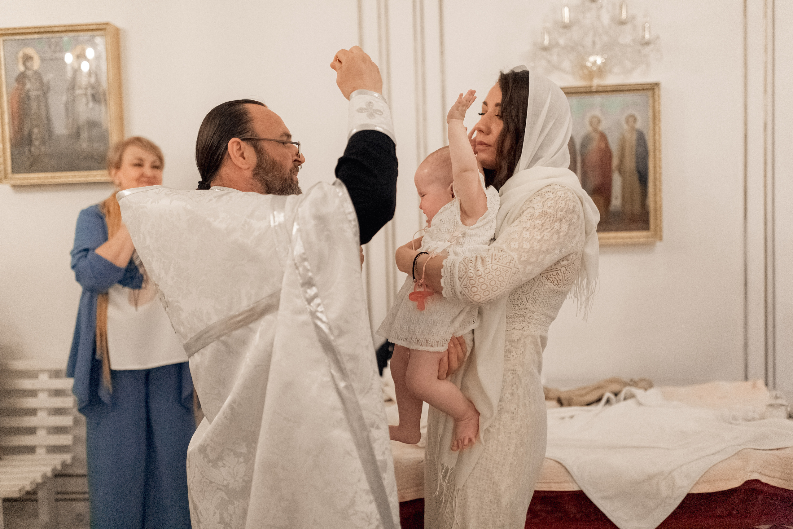 Крещение двойняшек. Фотограф на Крещение и Венчание в Ташкенте