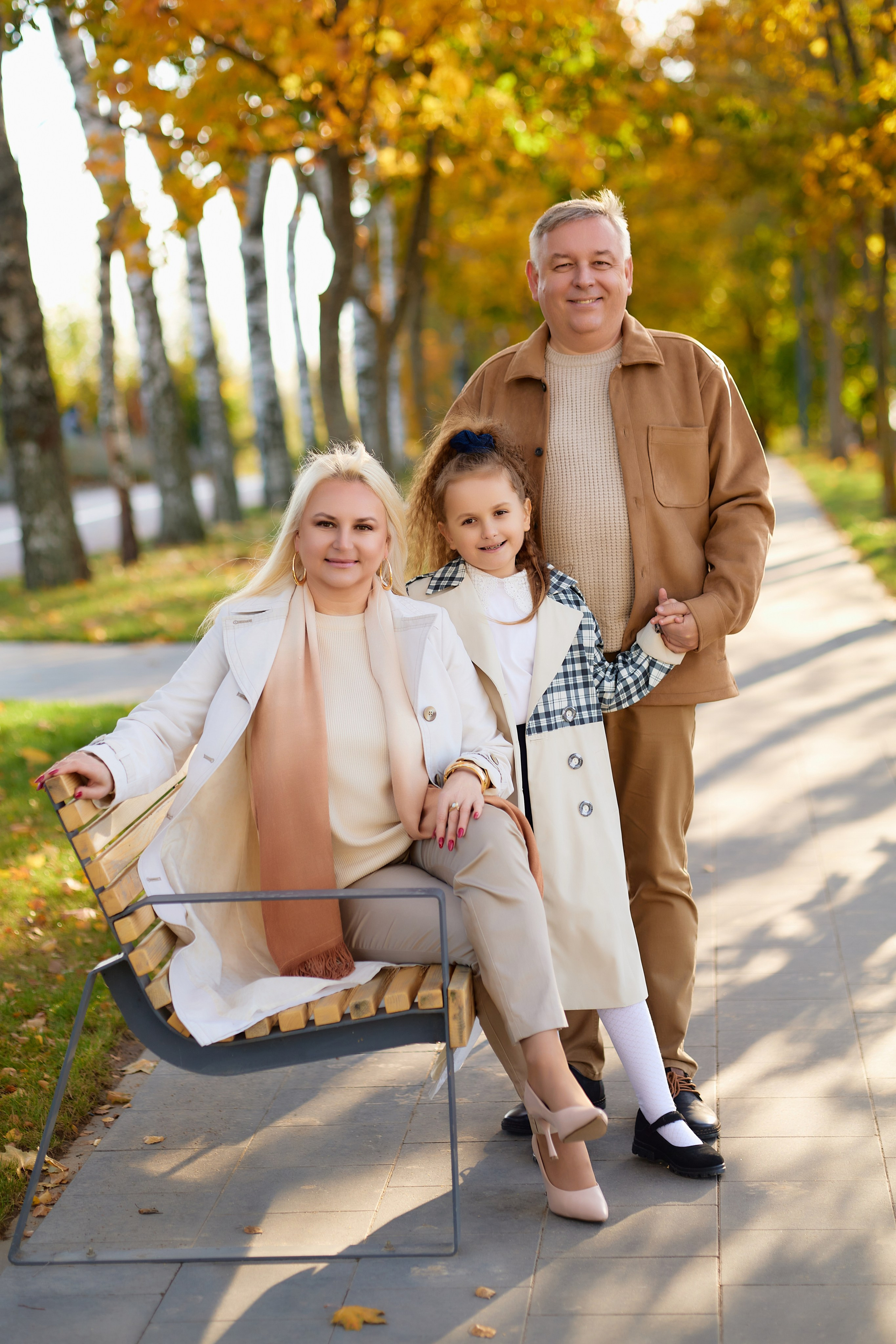 Семейная осеннняя фотосессия. Фотограф в Минске Анна Кучинская
