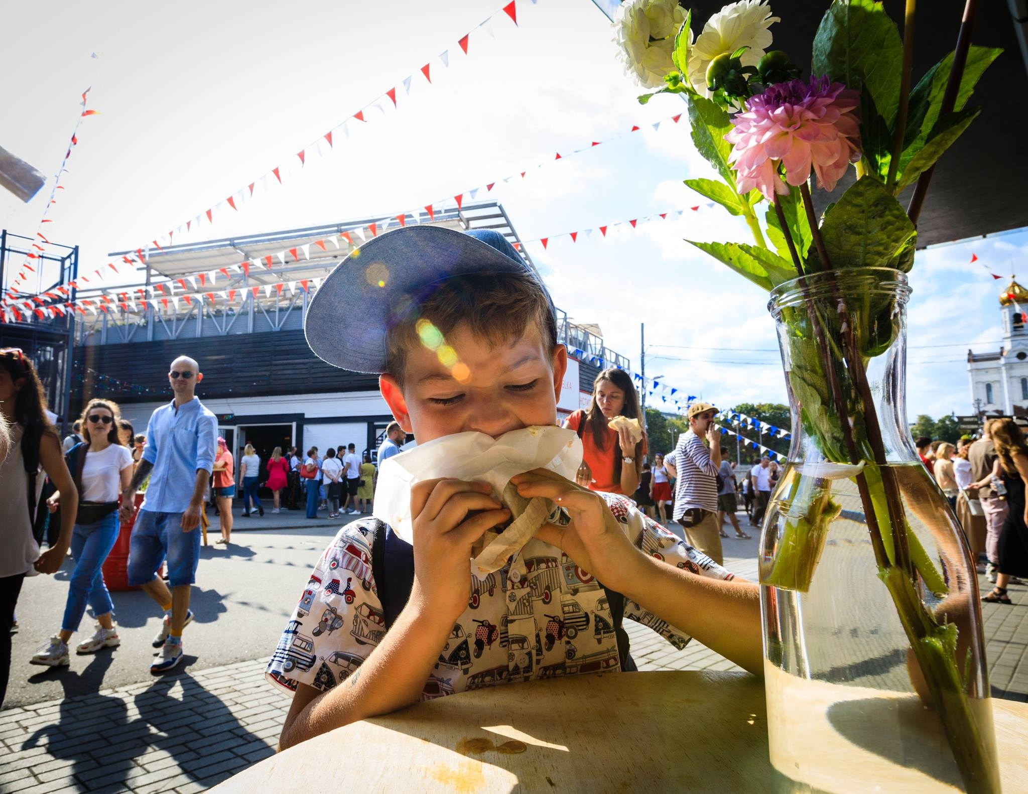 19 августа 2018 на Стрелке / фото Лена Стребкова. Фотоотчеты «Ламбада-маркета»