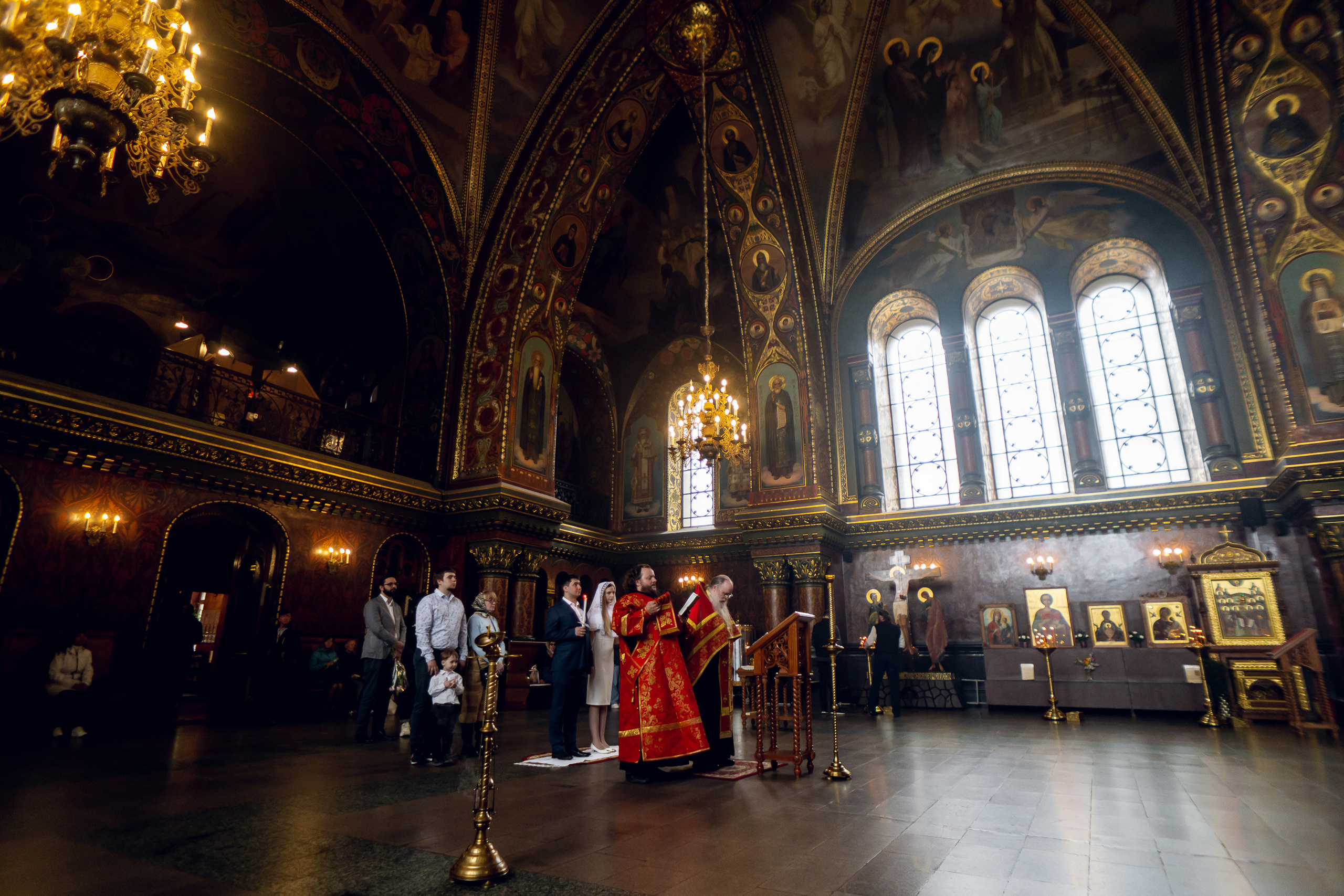 фотограф на Венчание в церкви Успения Пресвятой Богородицы в Санкт-петербурге