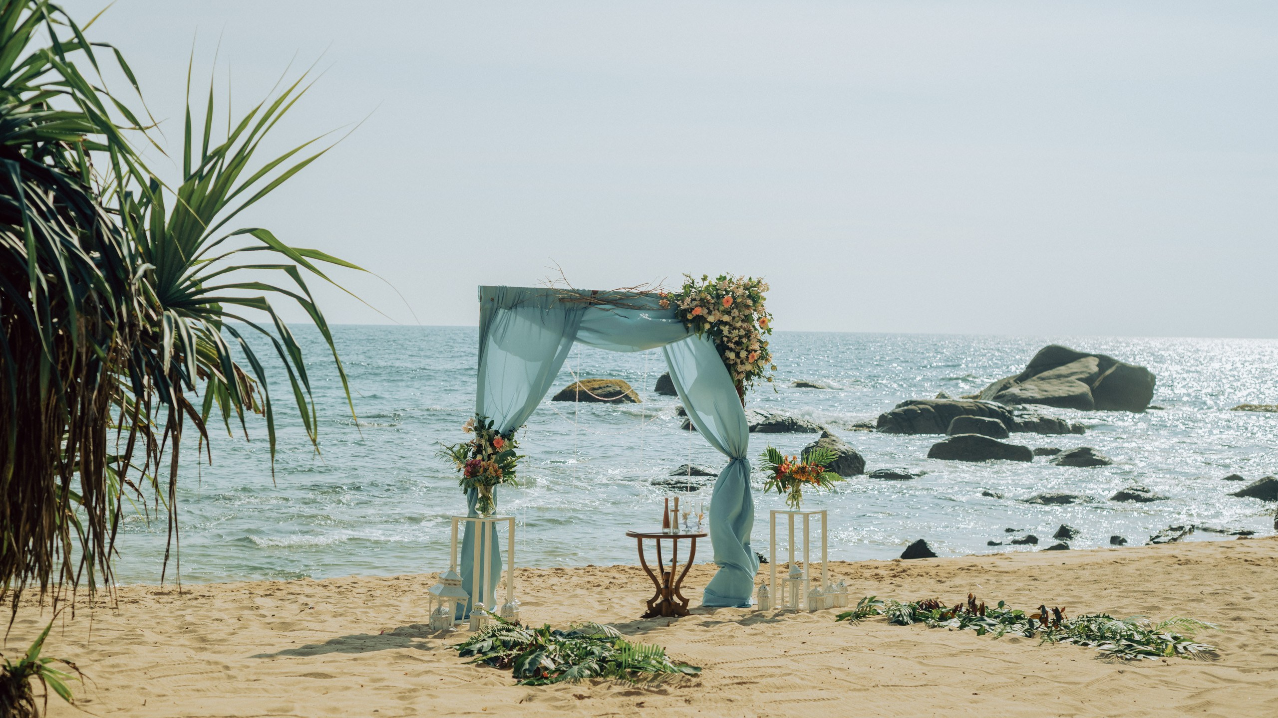 Свадебная церемония на берегу Океана (ШРИ-ланка). Фотограф и Видеограф Анапа, Новороссийск, Краснодар. Алина и Женя
