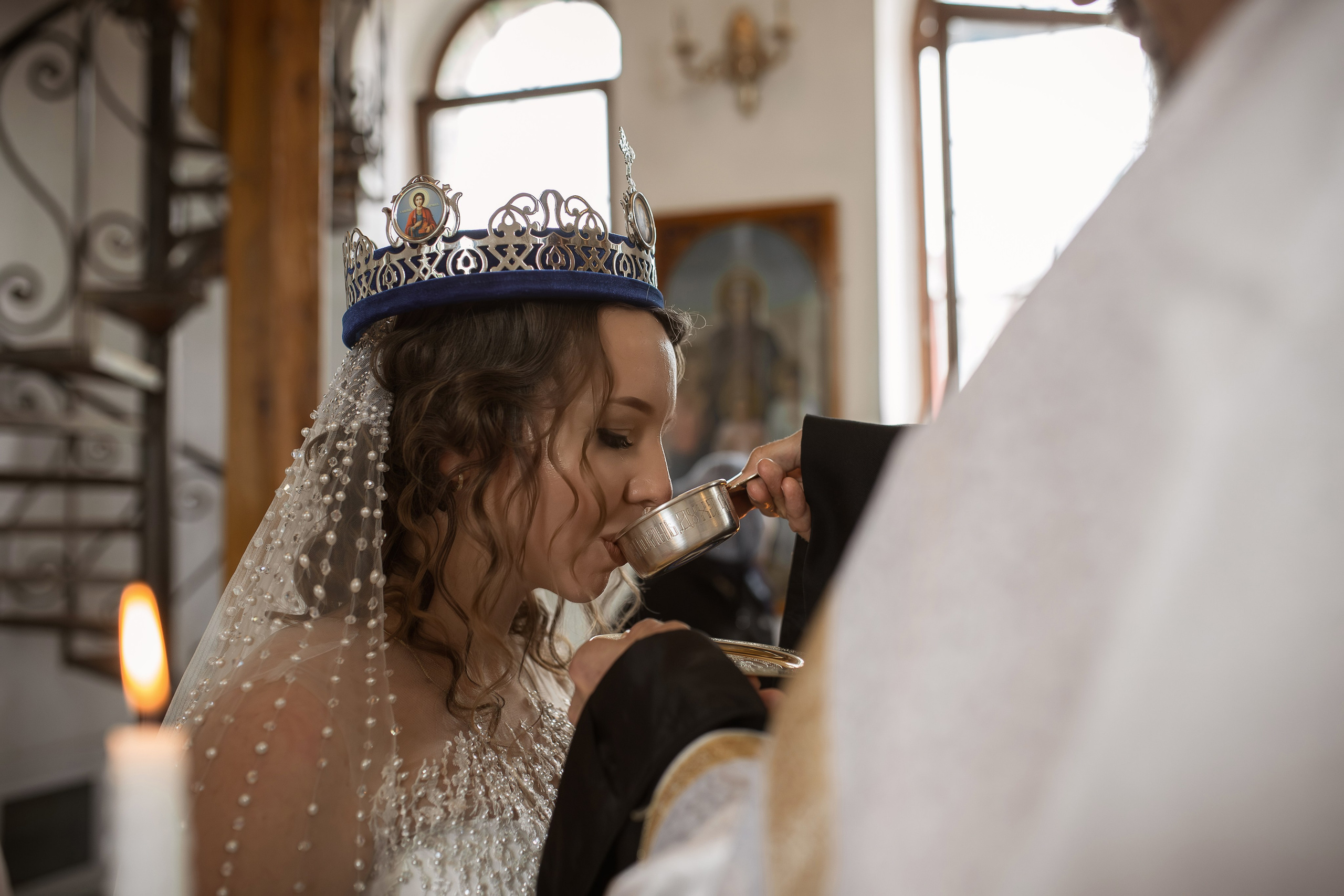 Венчание Алексея и Виктории. Фотограф на Крещение и Венчание в Ташкенте