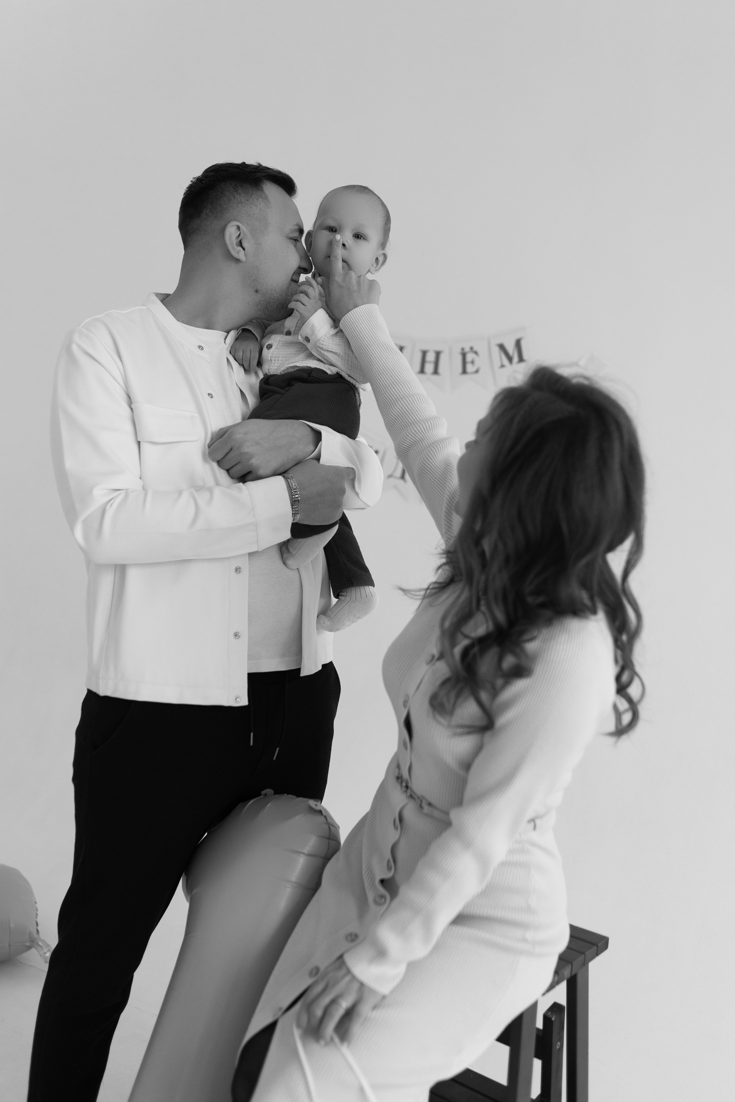 Наталья, Гурьян и Демид. Фотограф Алина Кучумова