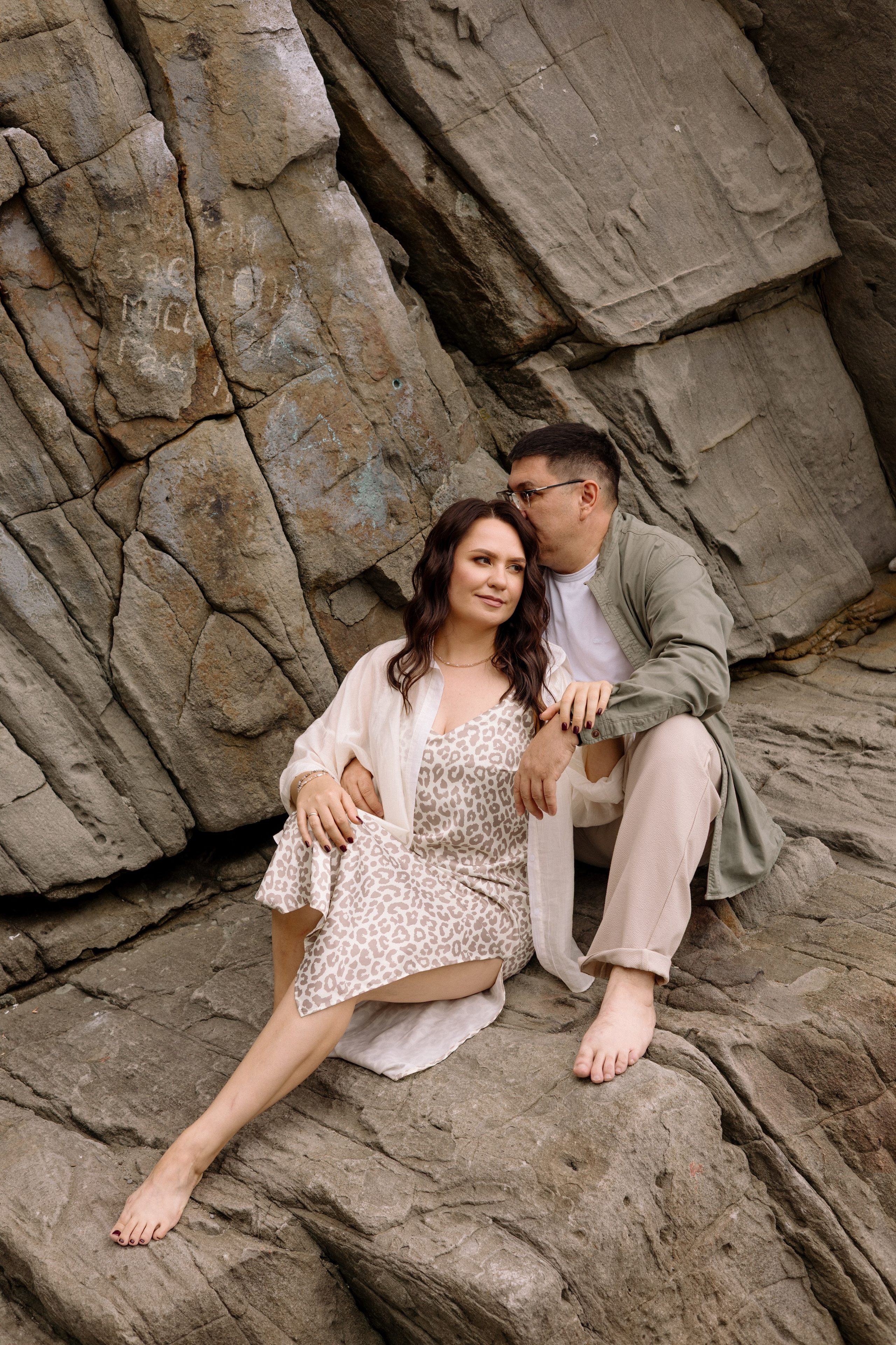 Артем с родителями у моря. Портретный, свадебный, репортажный фотограф во Владивостоке Юлиана Джули Фокс