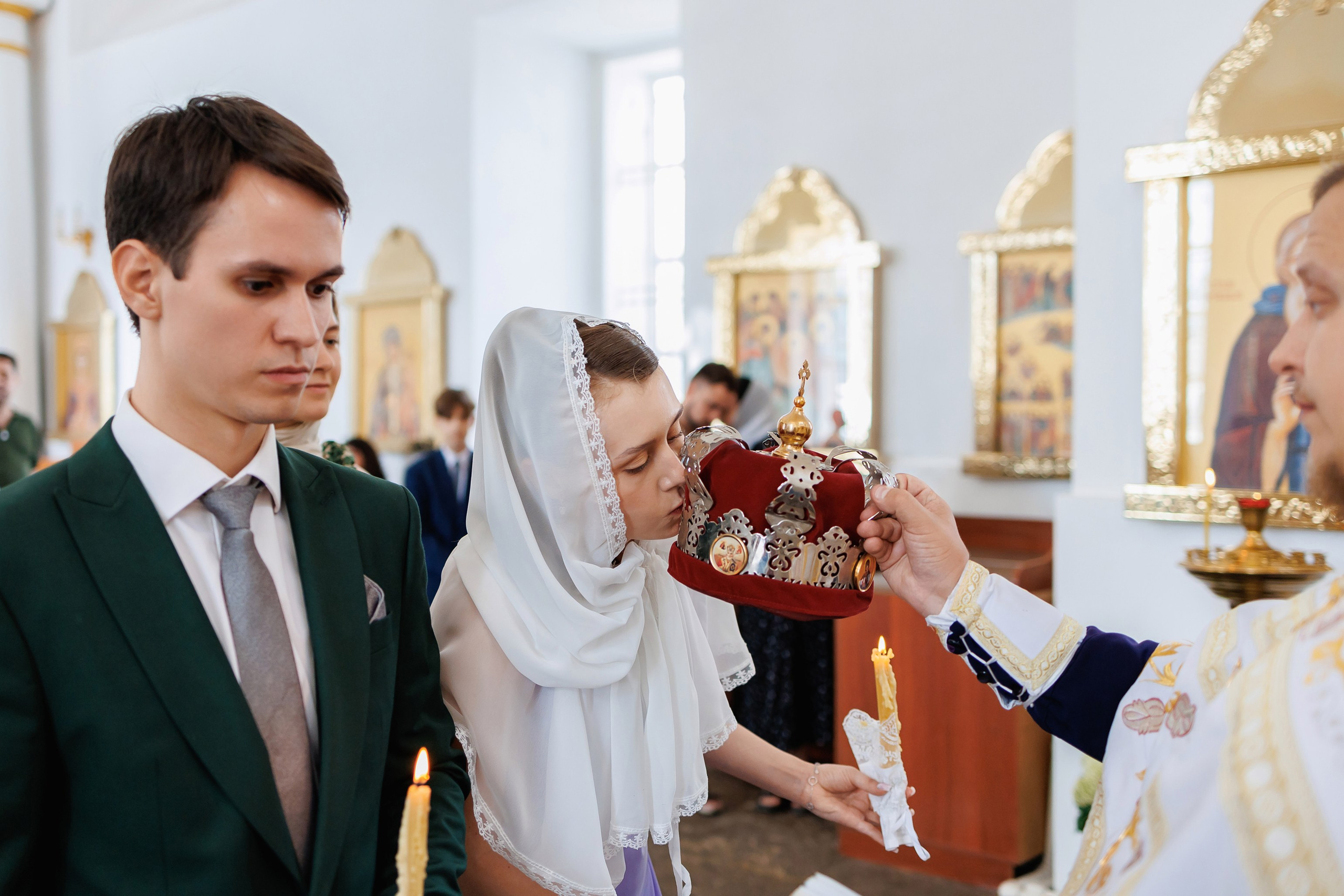 Илья и Алина (венчание). ФОТОГРАФ Ярослав Желваков Каменск-Шахтинский
