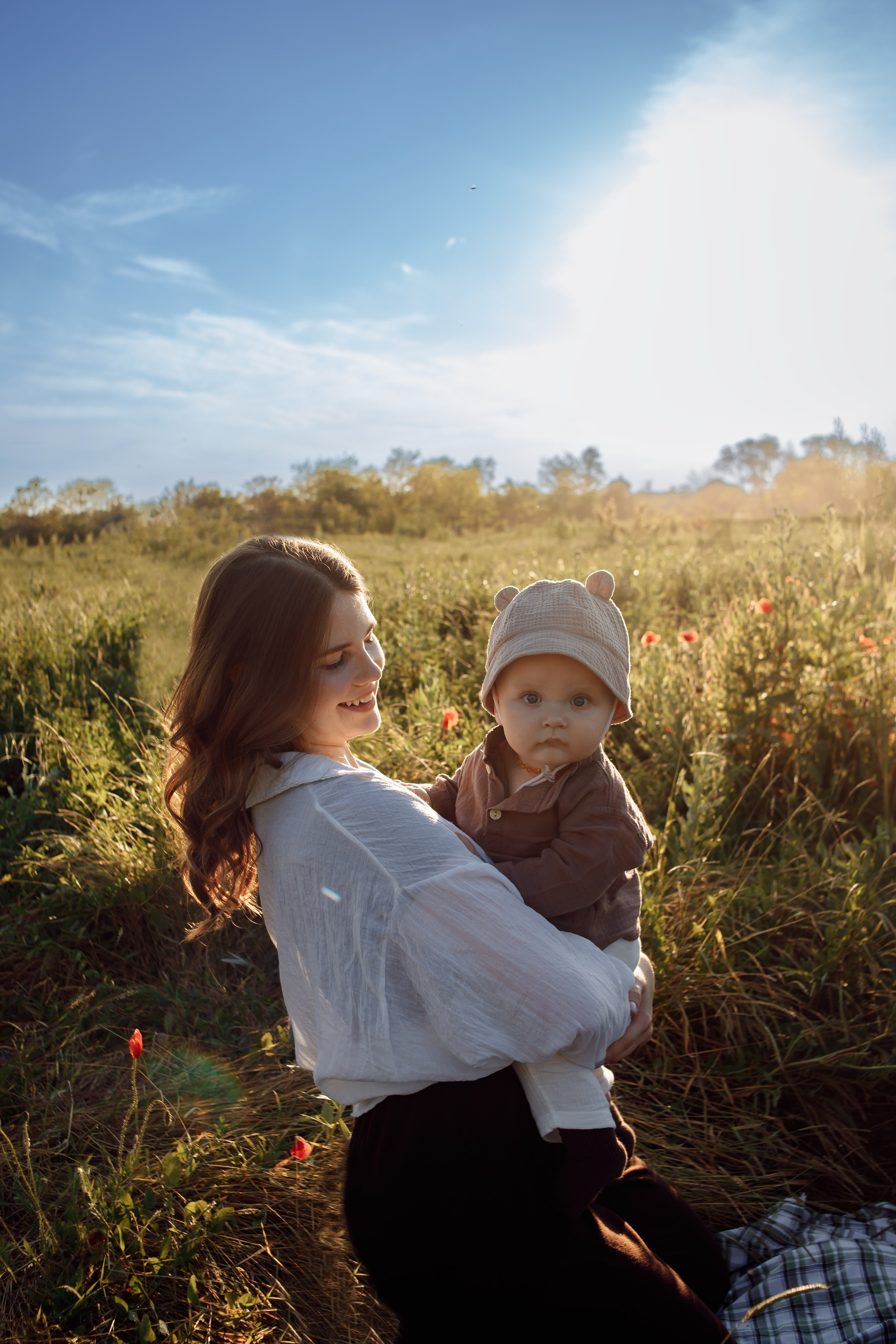 Семейная фотосессия на природе
