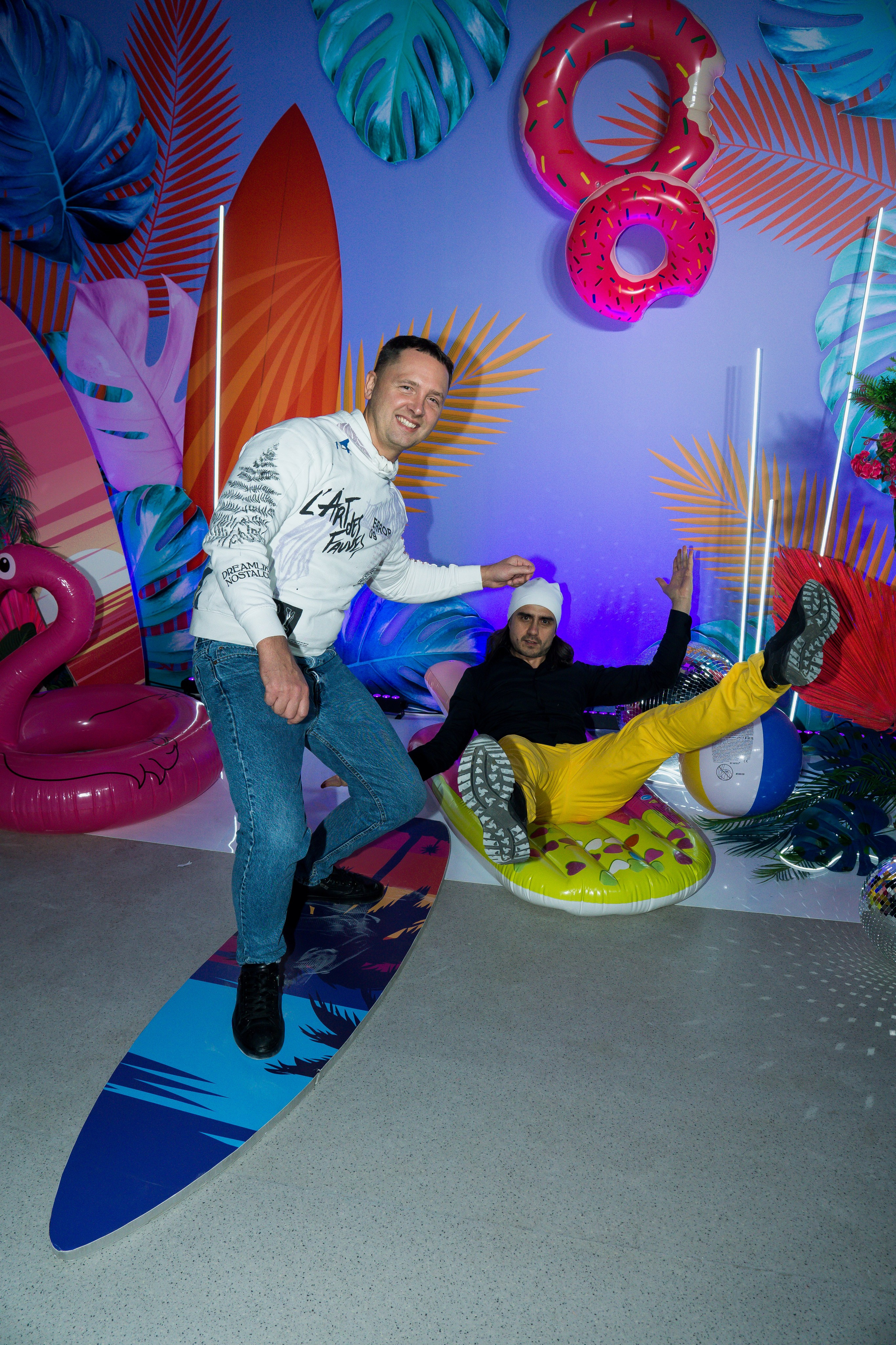 МТС корпоратив Гавайская вечеринка. Фотограф