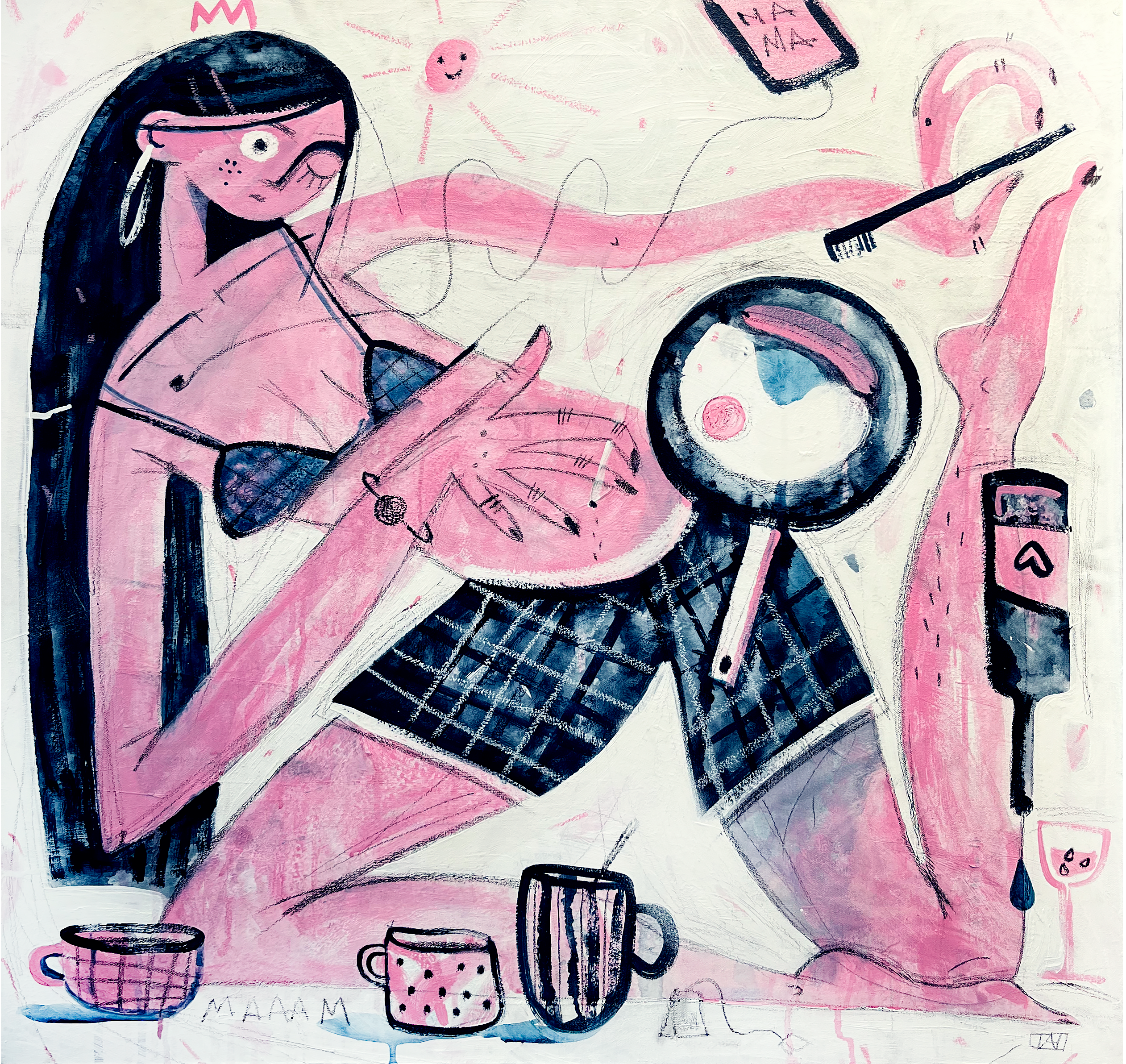 Будни. Художник, иллюстратор Таня Боброва