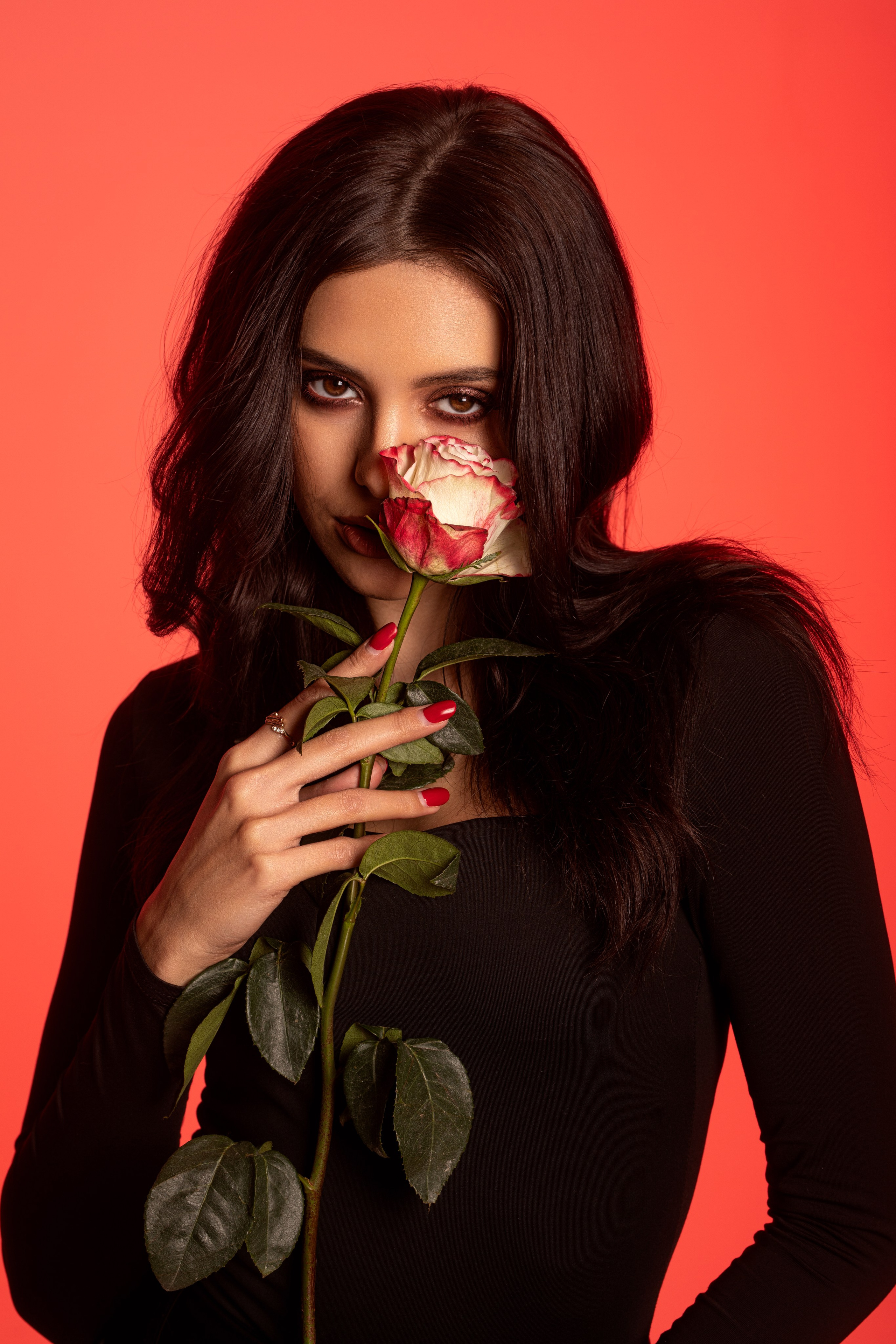 Съемка с Марианной в студии на циклораме в формате для «себя»