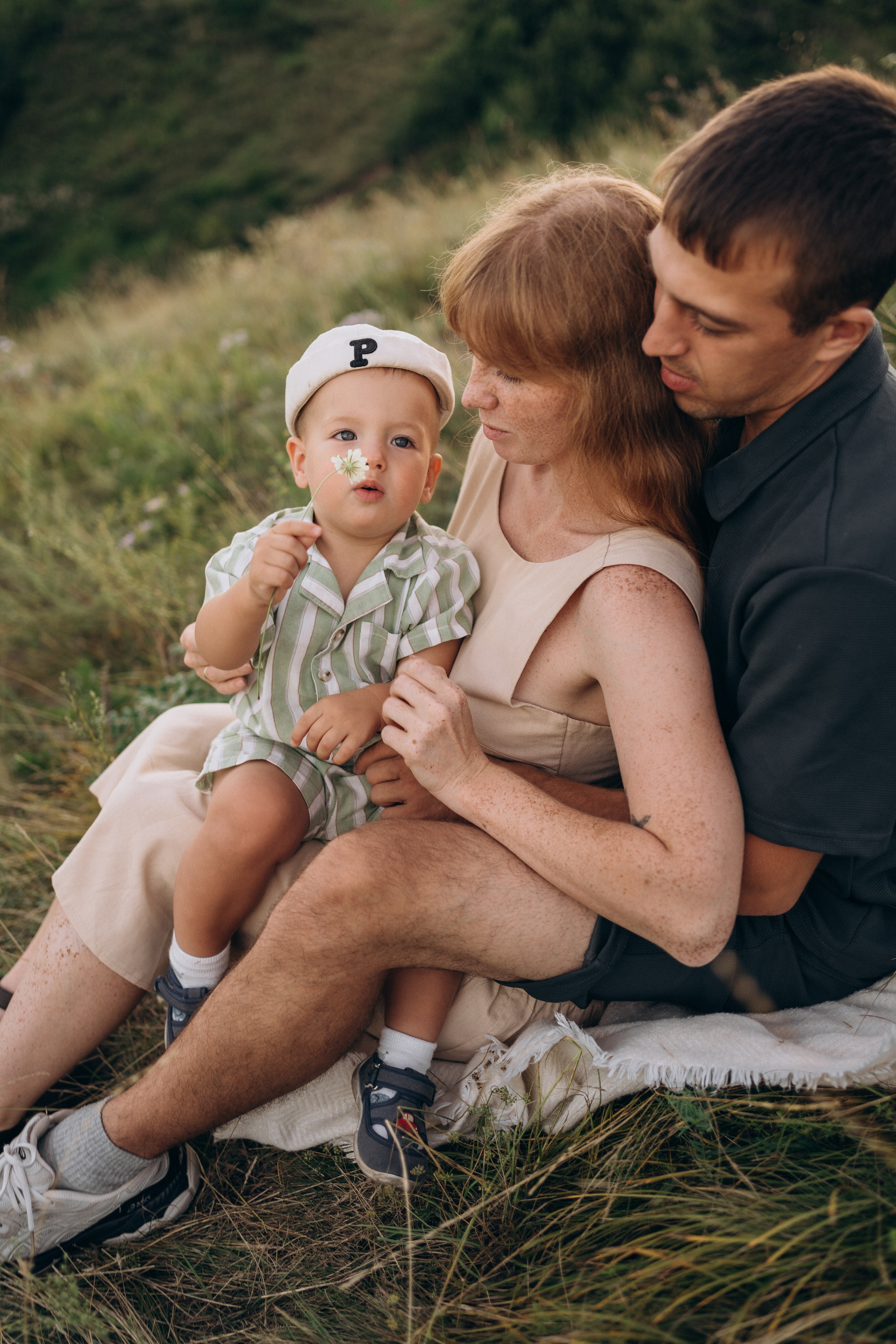 Семейная на природе. Семейный фотограф Анастасия Проскурекова