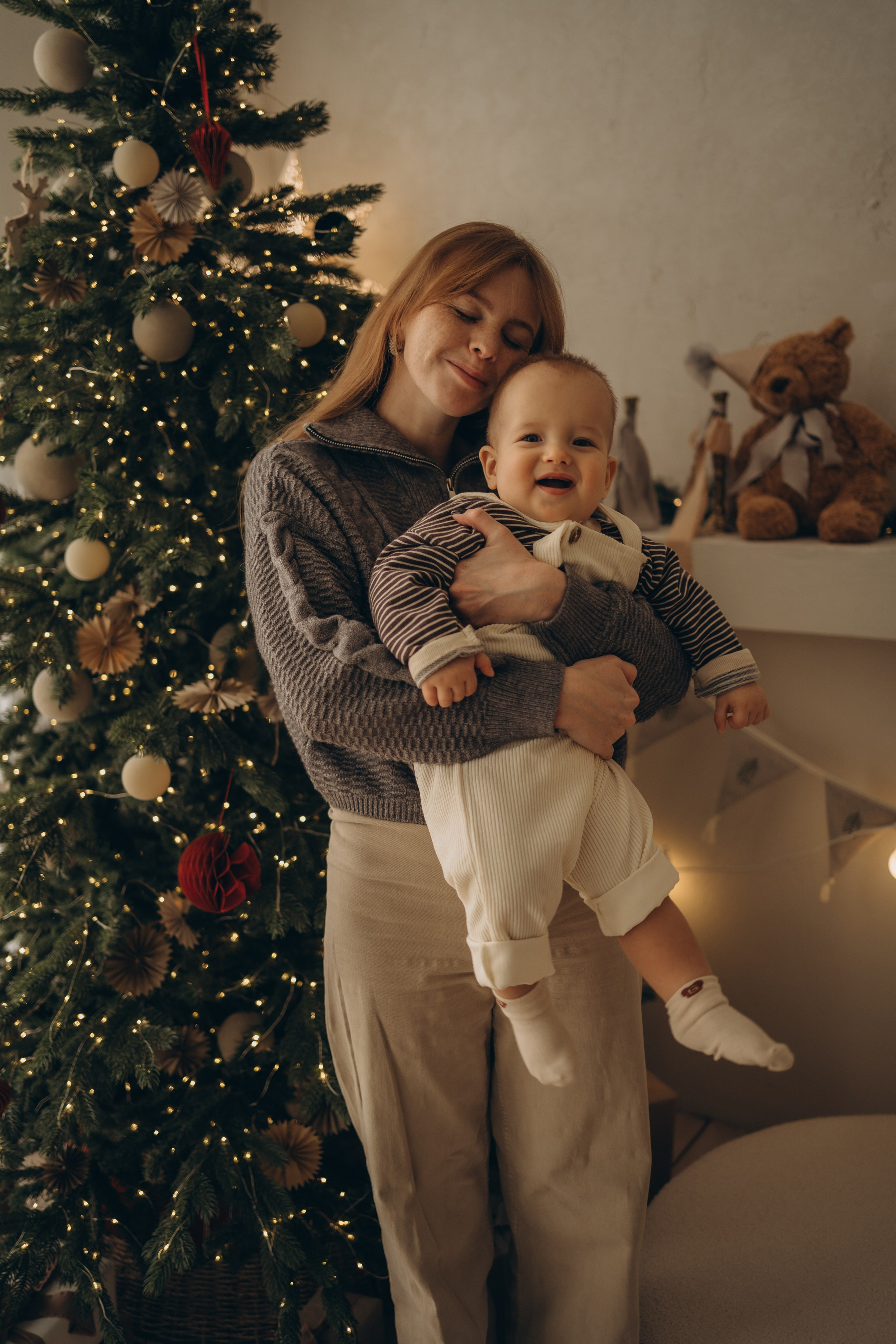 Первый Новый год. Семейный фотограф в Красноярске Проскурекова Анастасия