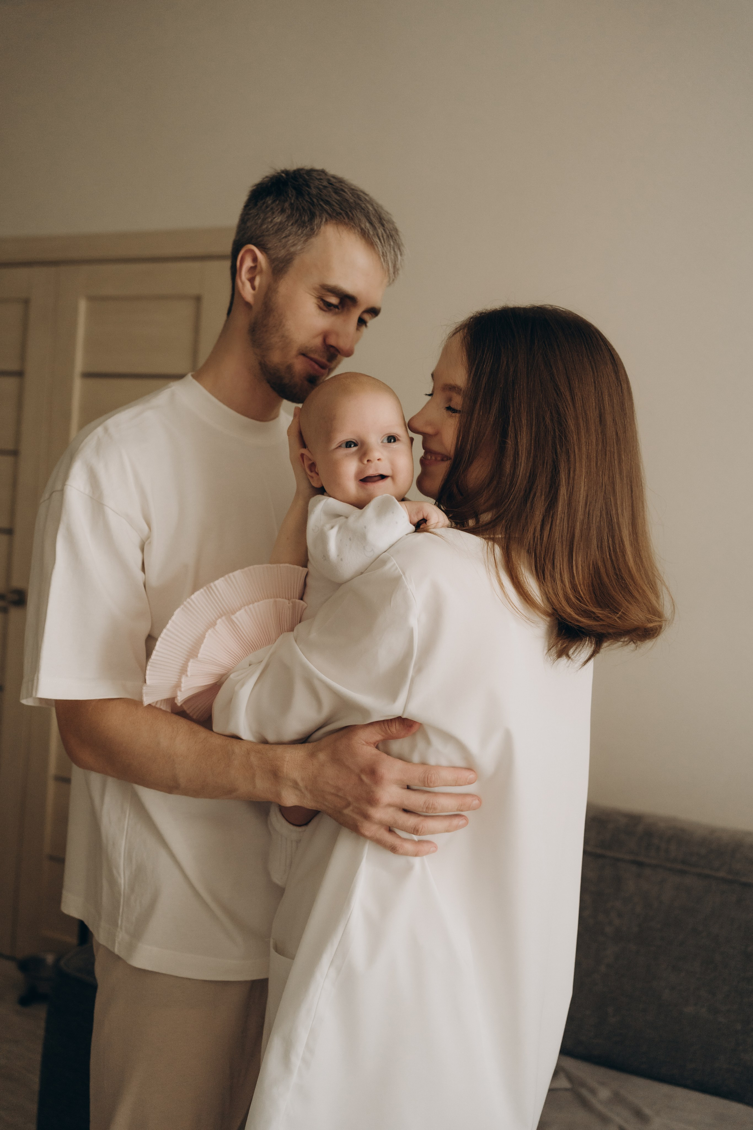 Первая съёмка Лёвы. Семейный фотограф Анастасия Проскурекова