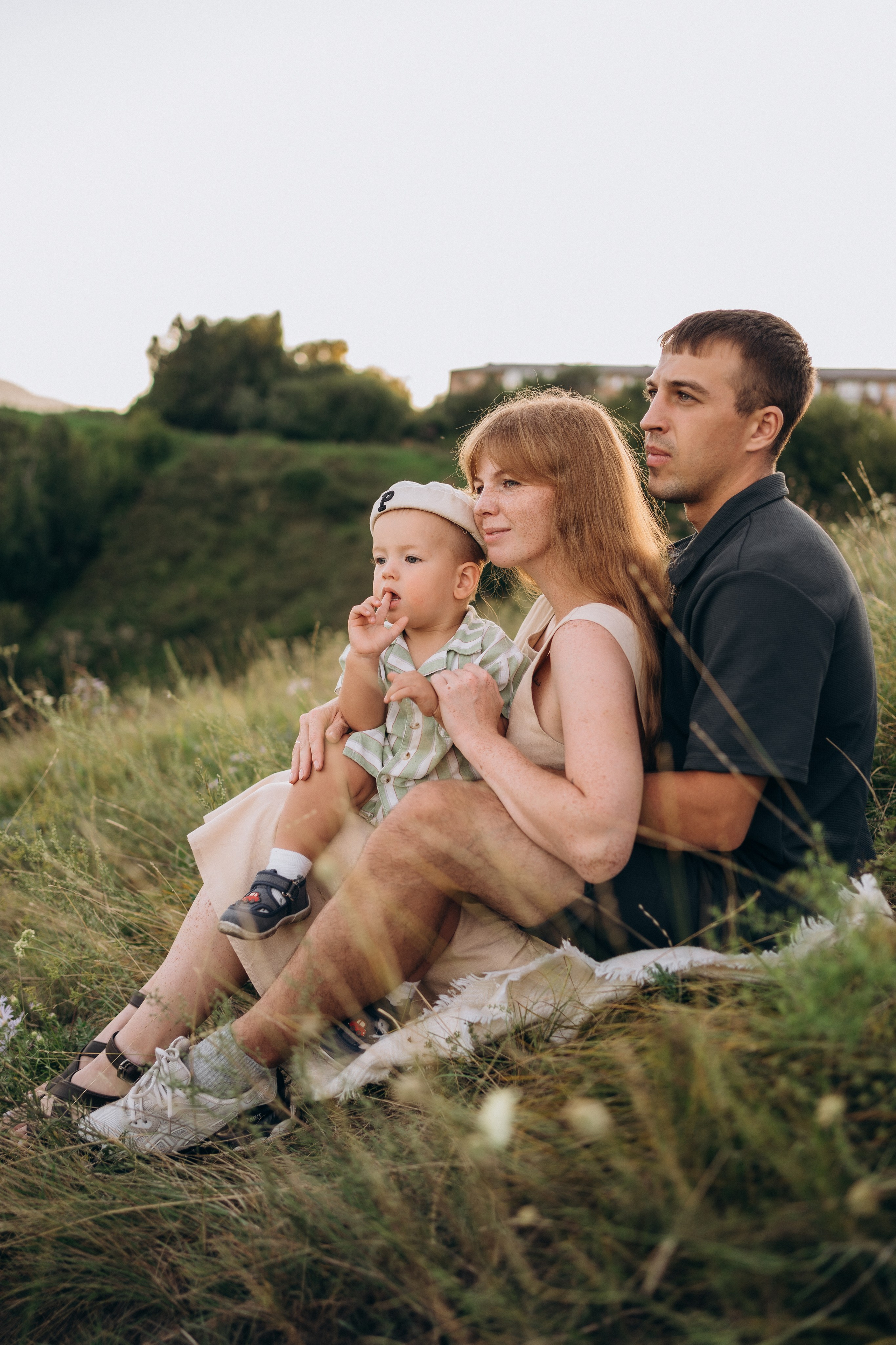 Семейная на природе. Семейный фотограф Анастасия Проскурекова