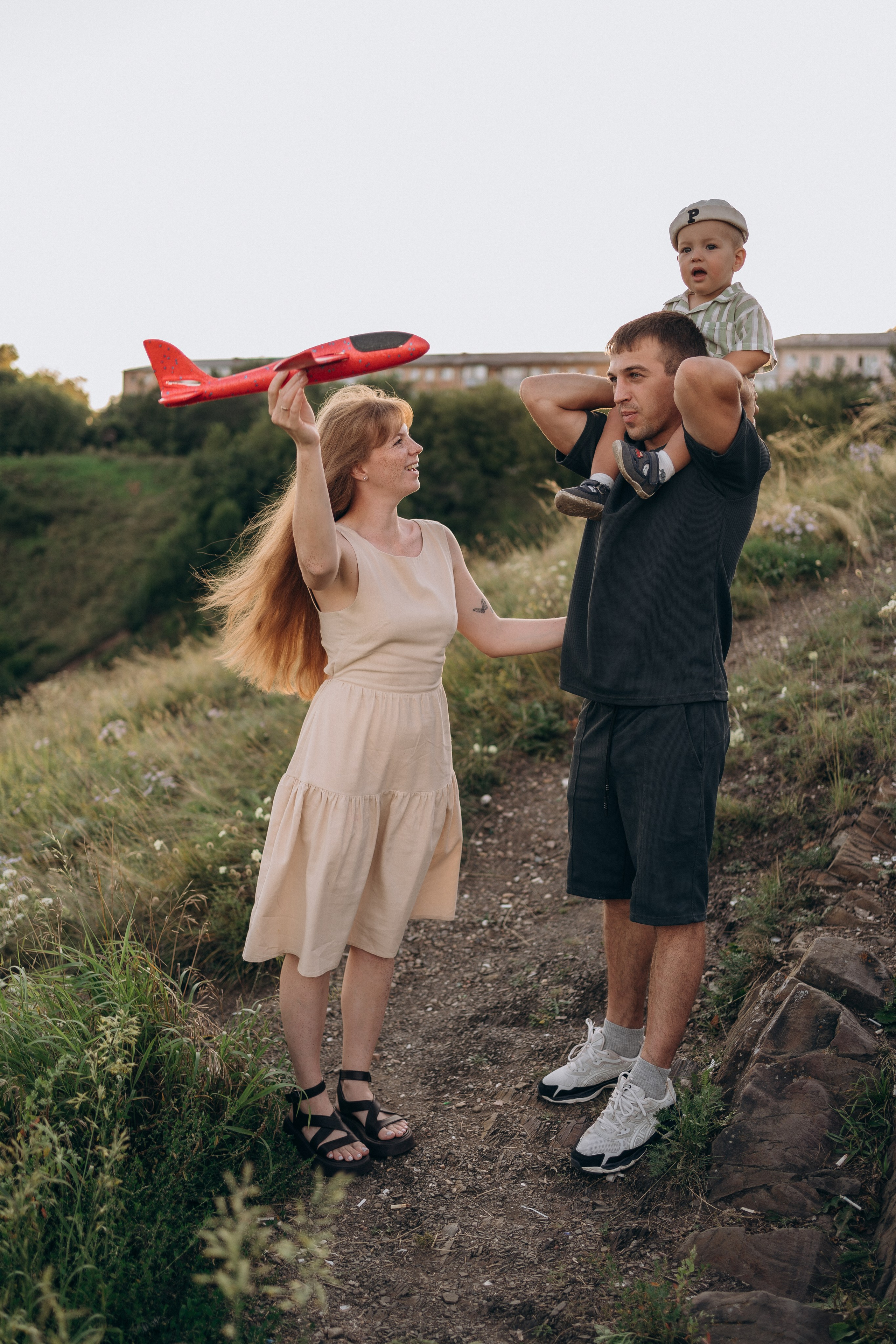 Семейная на природе. Семейный фотограф Анастасия Проскурекова