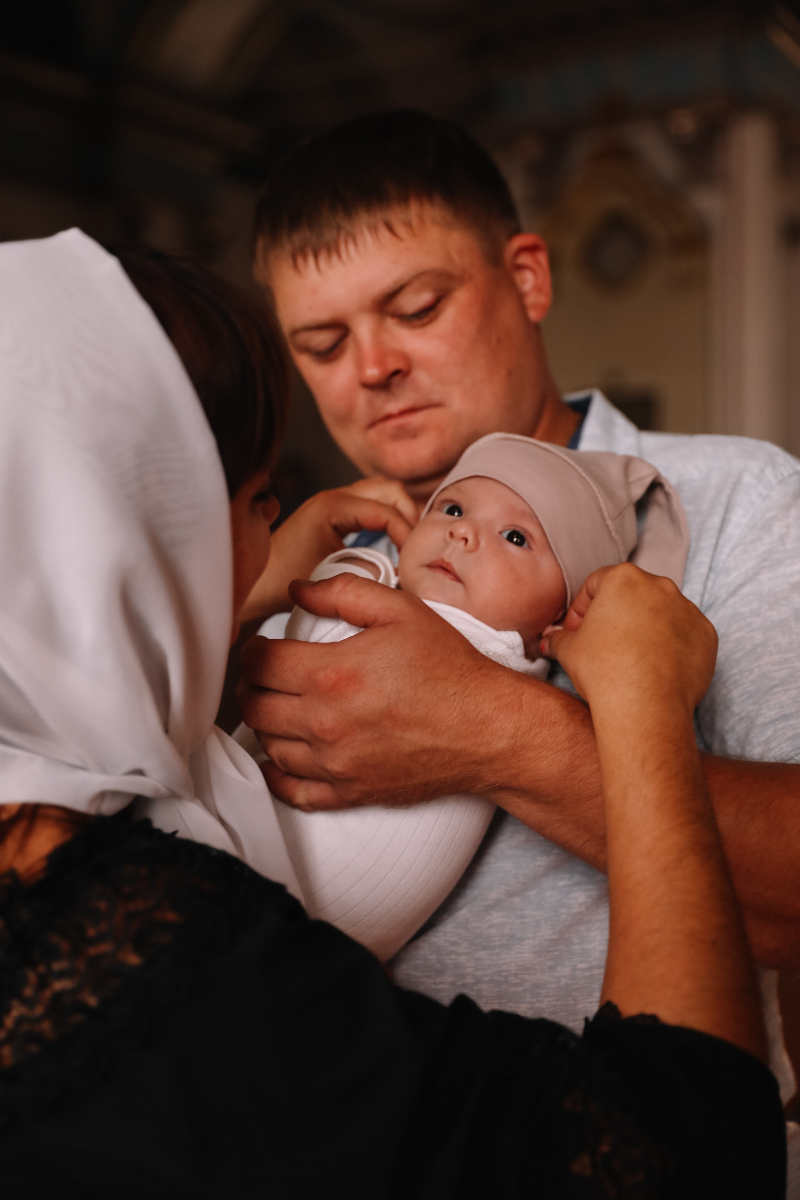 Таинство крещения Романа. Свадебный и семейный фотограф в городе Пенза, Саранск, Ковылкино