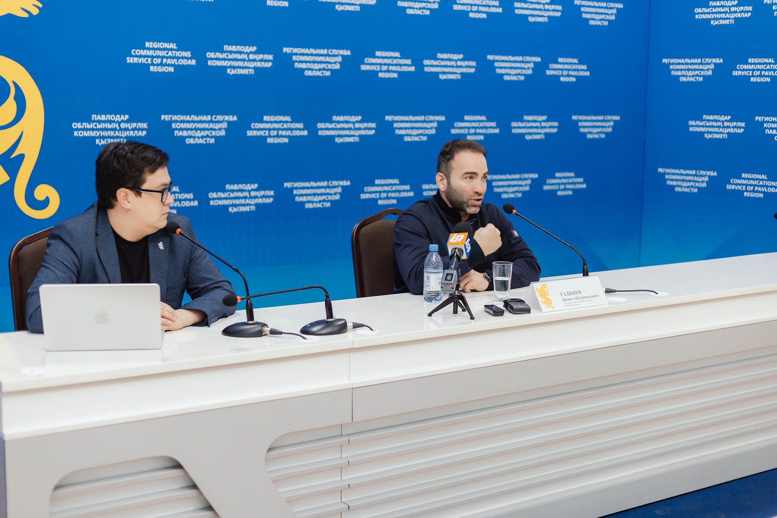 Пресс-конференция Камиля Гаджиева. Кипятком Павлодар