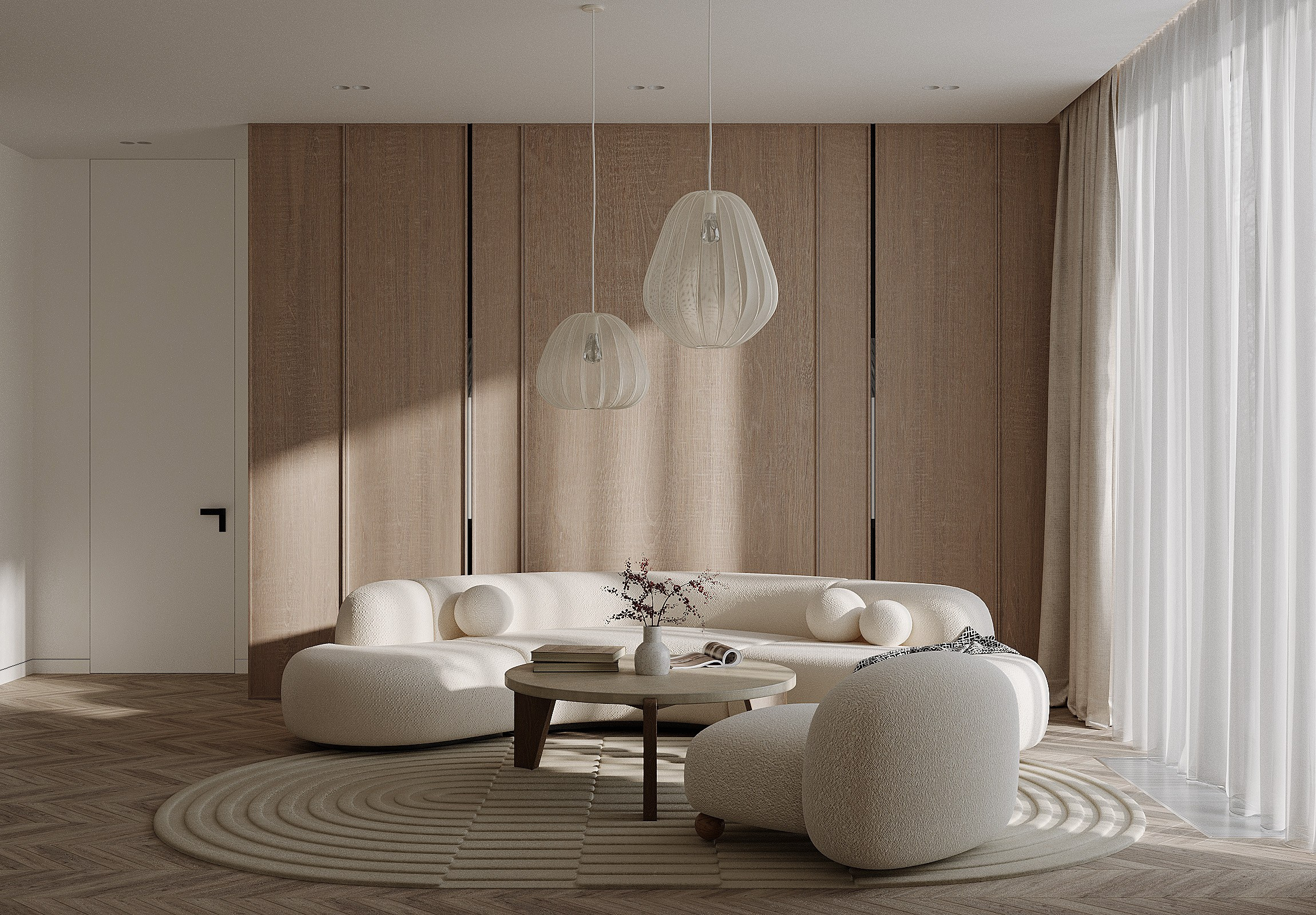 BACKIN THE '60S | 2022. Interior vizualization and Design