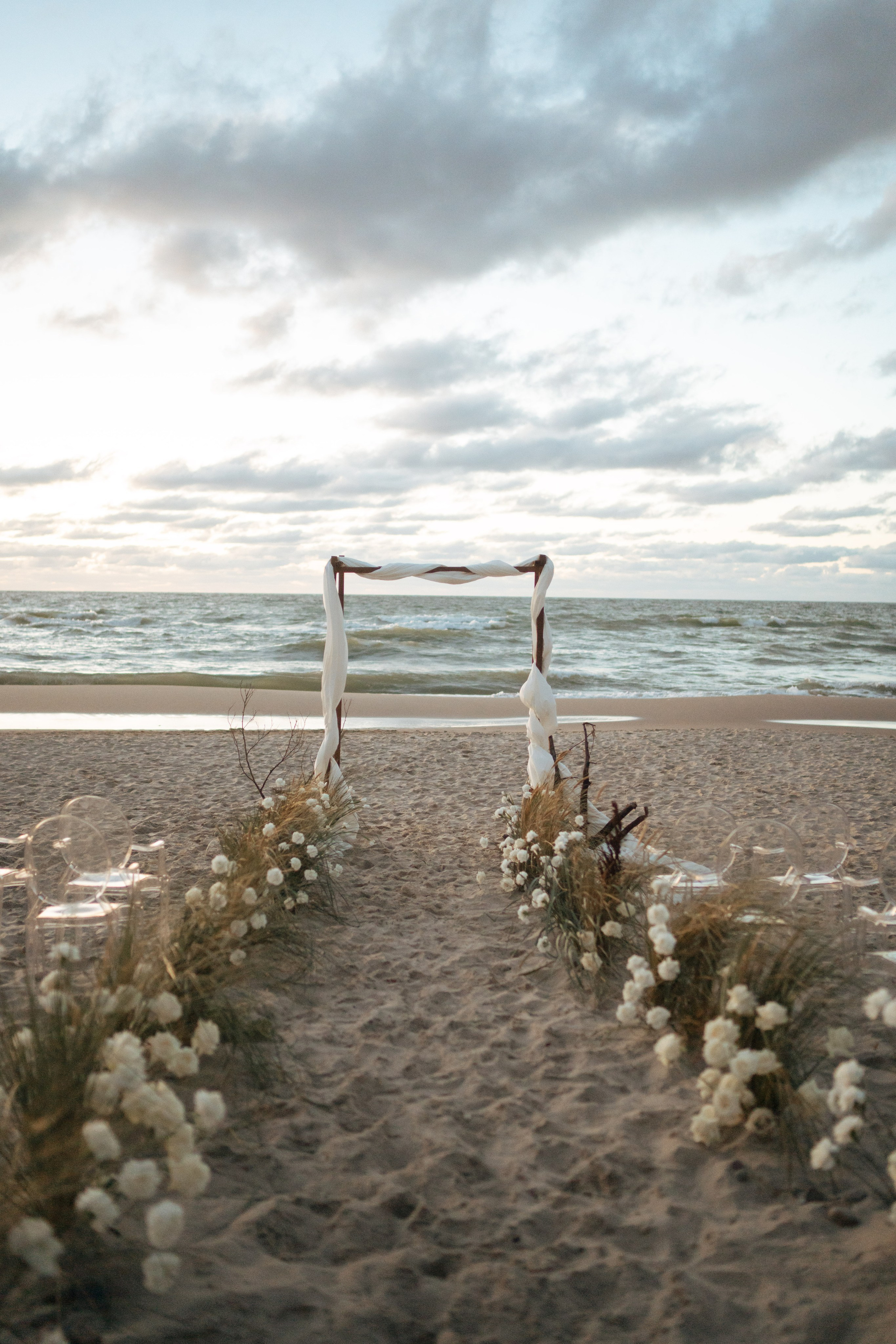 Алима & Никита. Куршская коса. Оформление свадеб, декор свадеб Вера Маркова, Москва