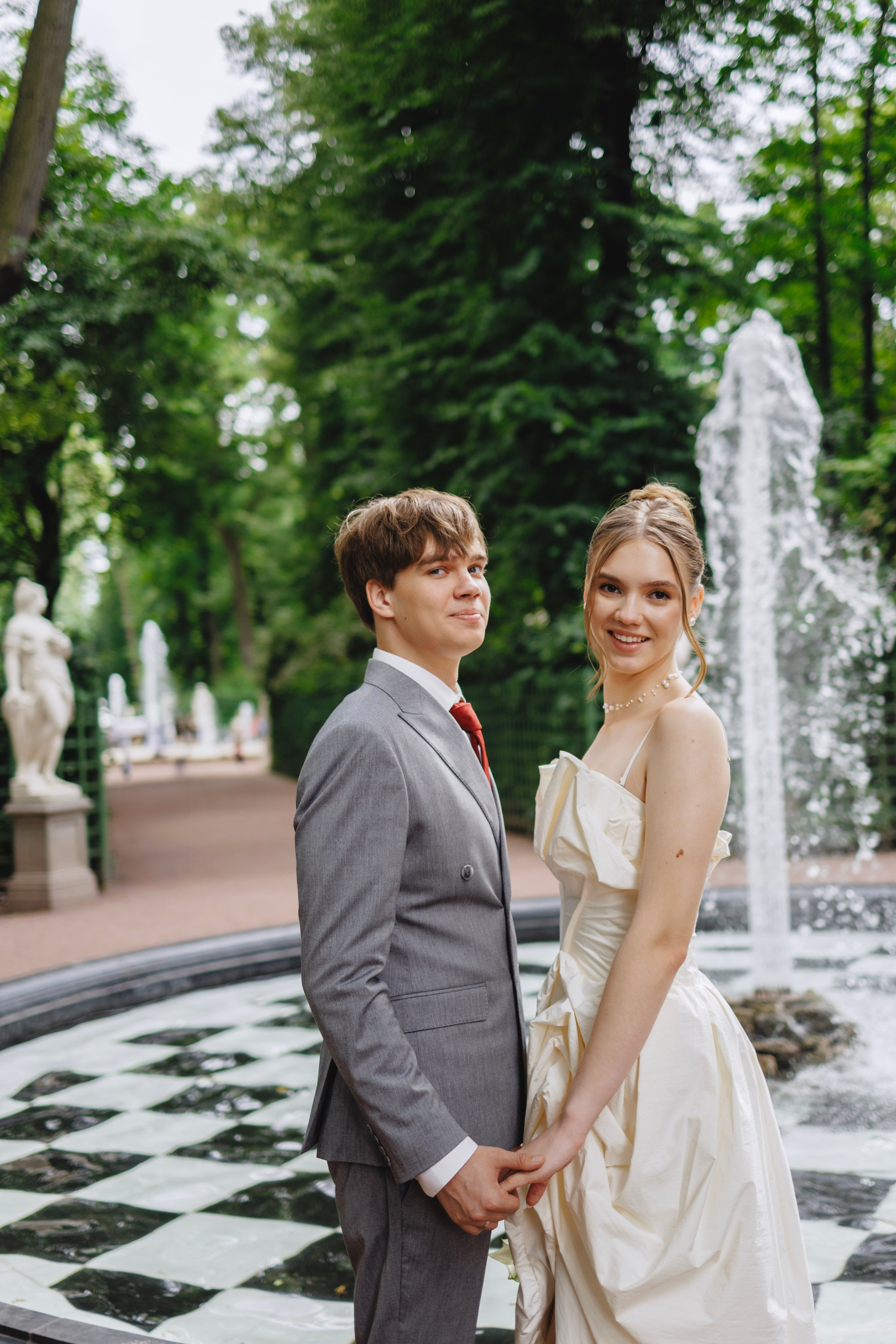 Артем Варвара, Летний сад. Боженова Елена фотограф Санкт-Петербург
