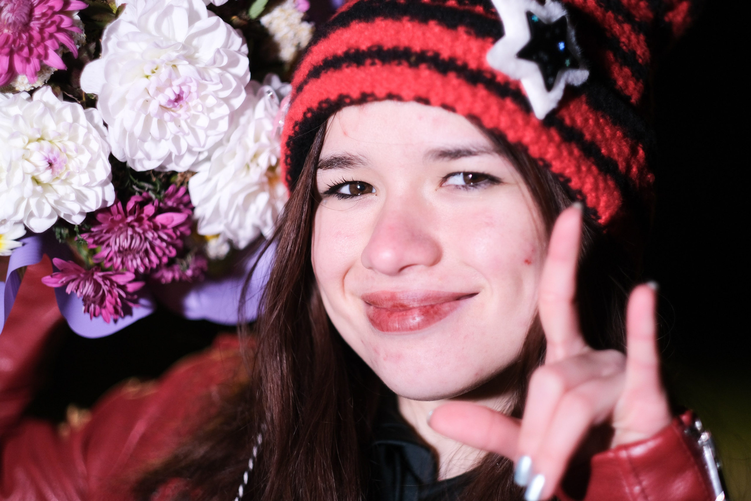 Александра в красном. Креативный фотограф в Москве Арапова Виталия