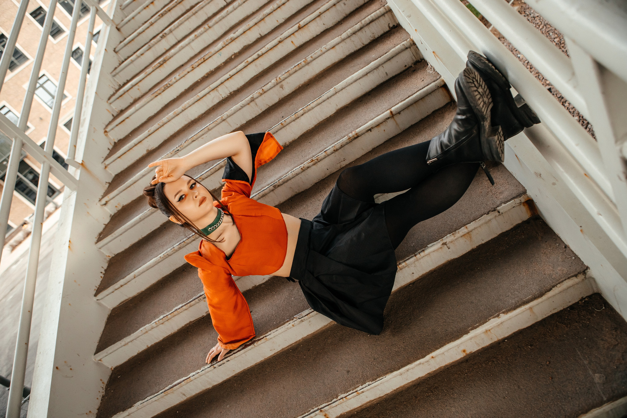 Анна — мост Бетанкура. Elena Sova — семейный и женский фотограф в Санкт-Петербурге