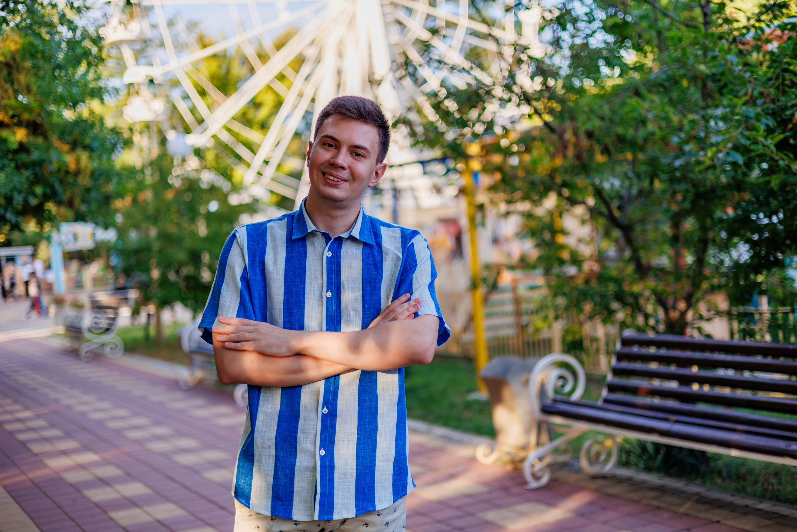 Прогулка в парке. Свадебный и семейный фотограф в Армавире