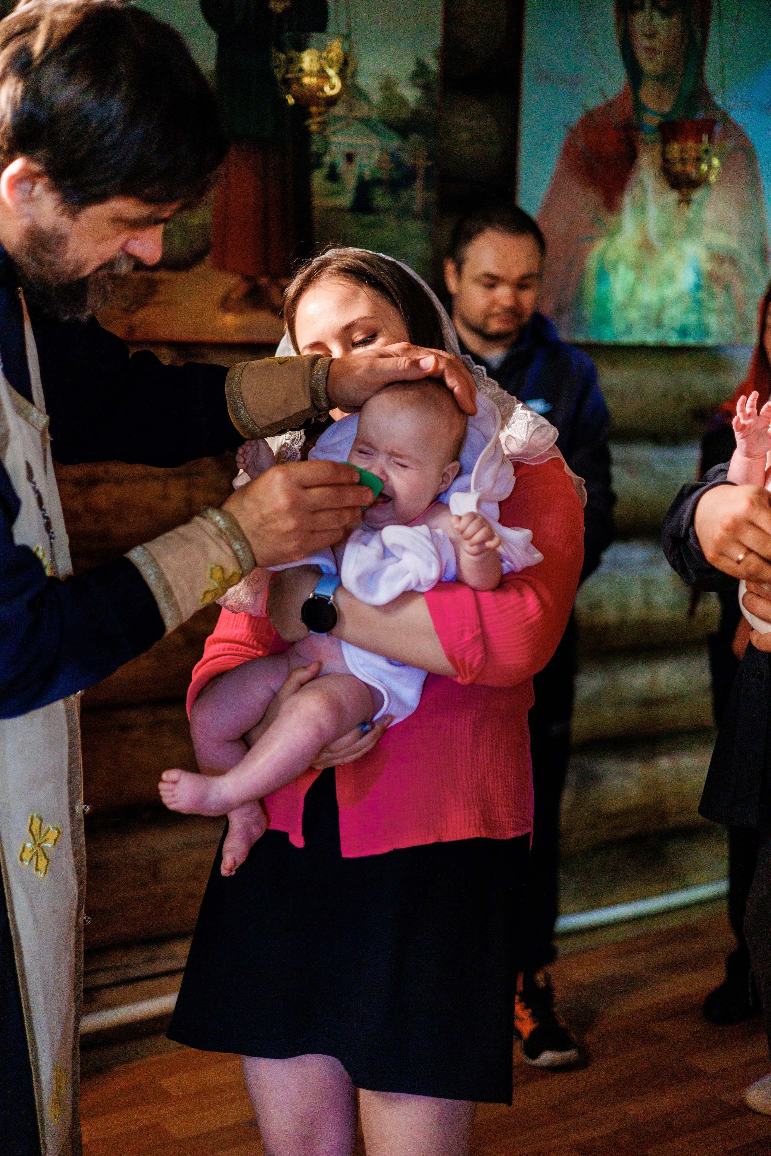 Крещение близняшек. Свадебный и семейный фотограф в Армавире