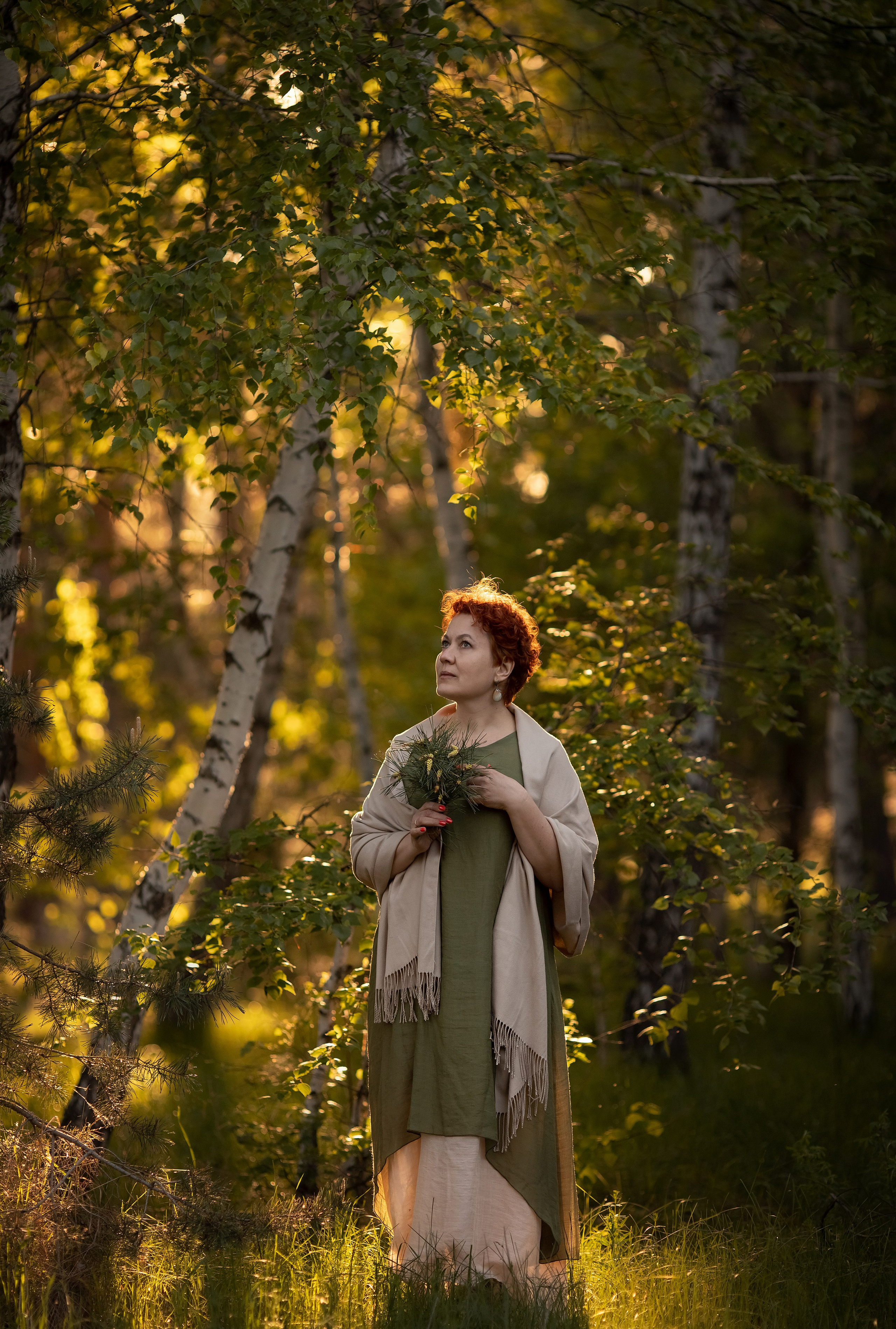 В весеннем лесу. Семейный и детский фотограф в Саратове Полина Коткина
