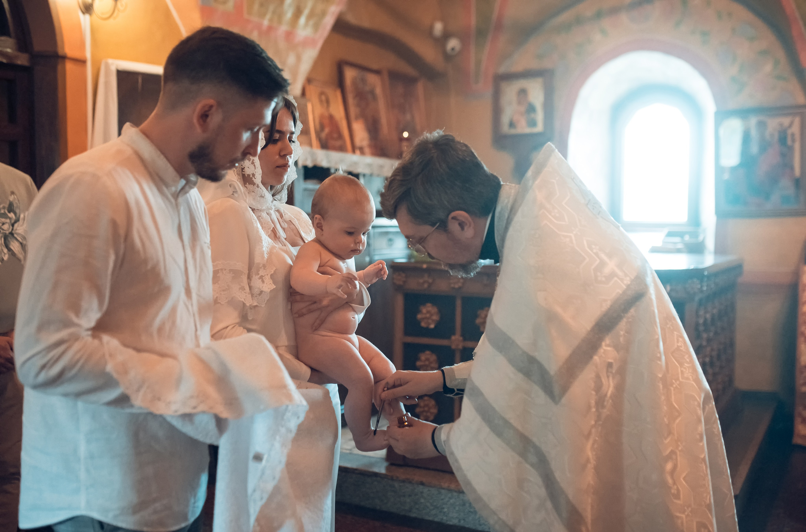 Таинство Крещения Спасо-Преображенский Храм. Семейный фотограф Олеся Батурина Рязань