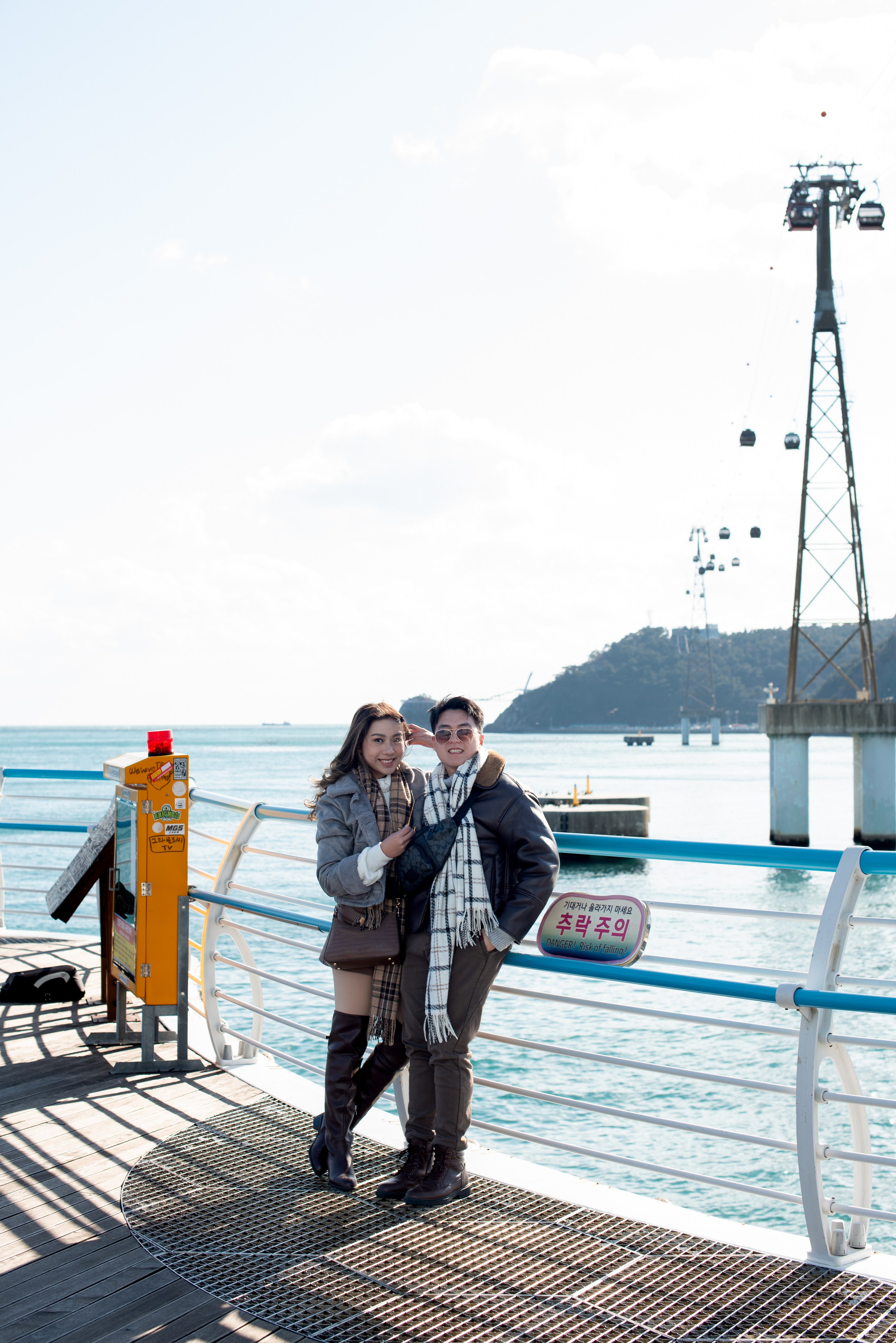 Family photoset on Songdo beach in Busan. Busan photographer | Фотограф Пусан