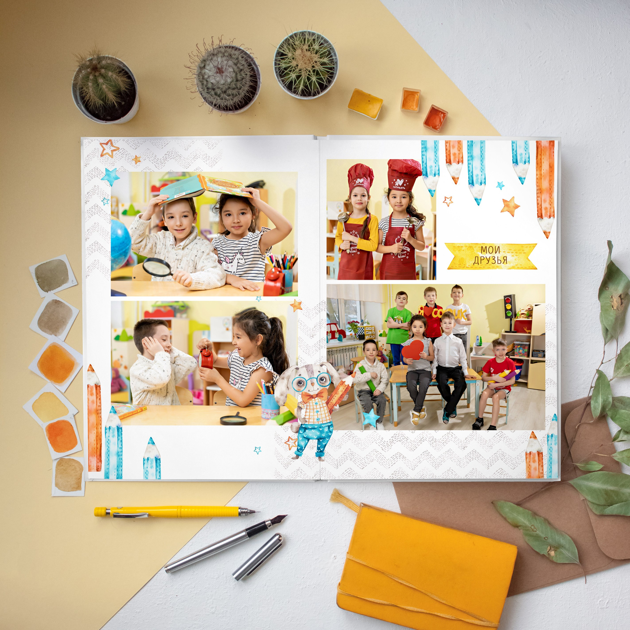 Альбом 23×30 Ушастики от 1400р. Семейный и детский фотограф в Перми Ася Леонтьева