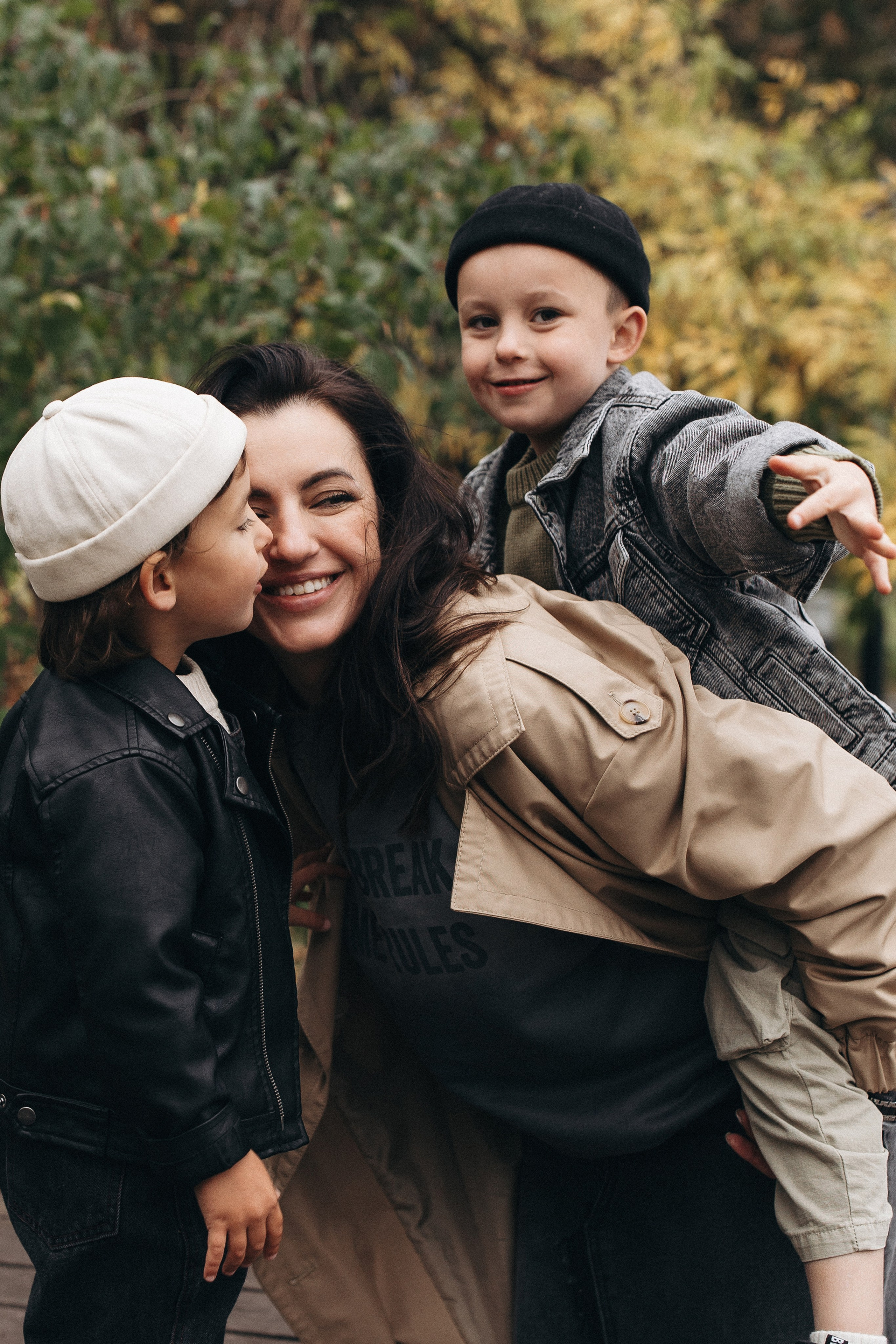 Осень в городе. Семейный фотограф в Москве Марина Петра