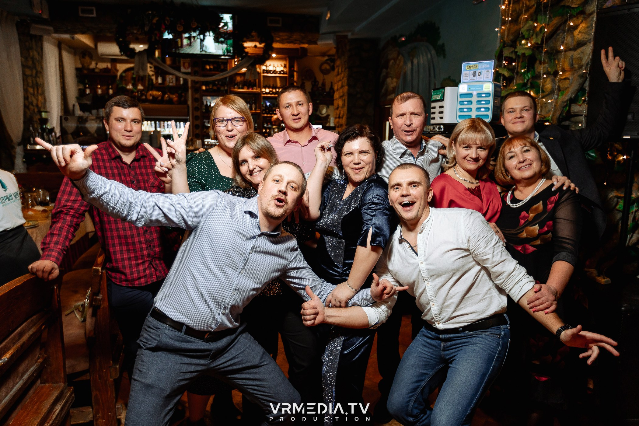 Новогодний вечер в ресторане «Лазурный Берег»