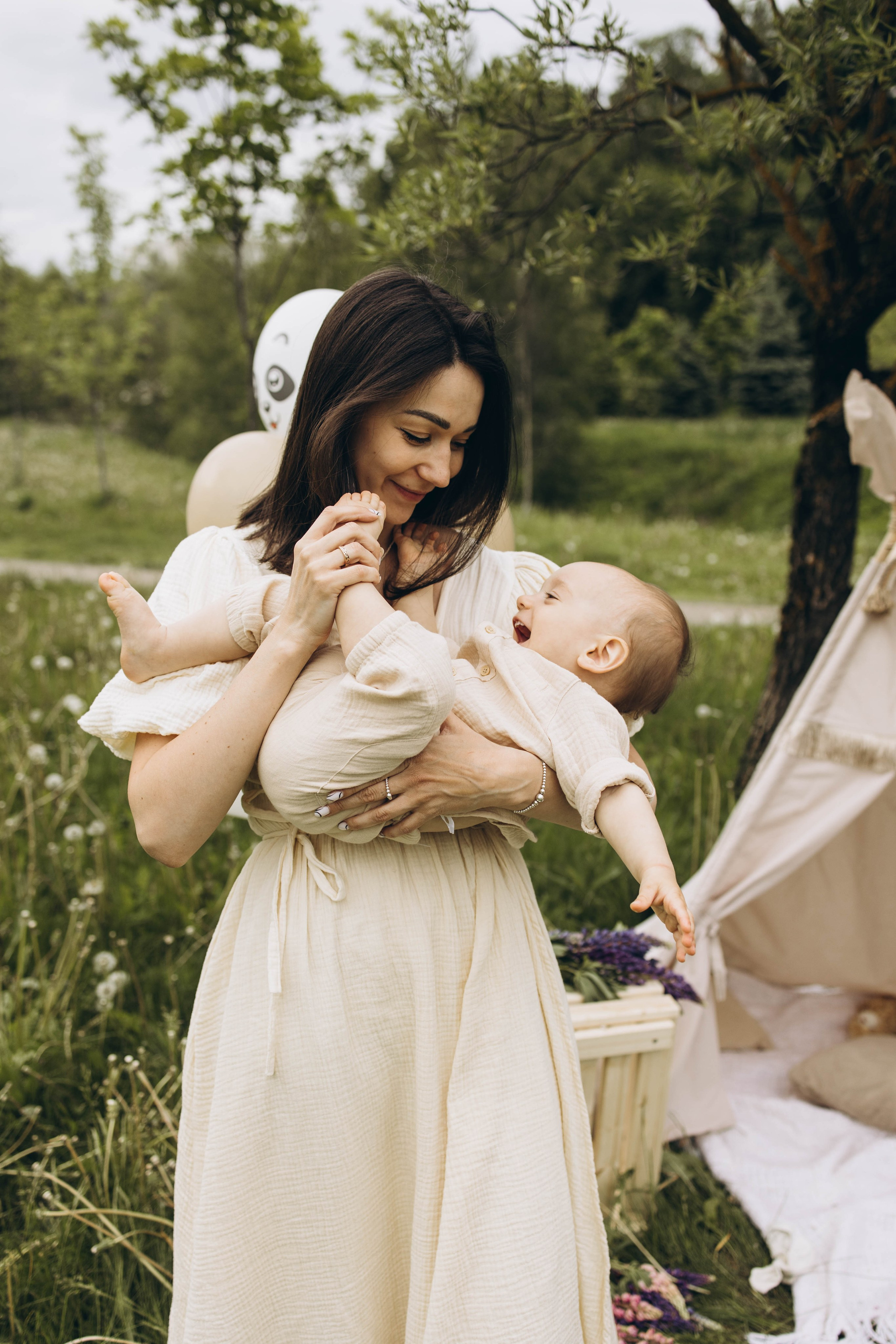 Маша, Женя, Ариана и Мирон. Семейный фотограф в Москве Виктория Ястребинская