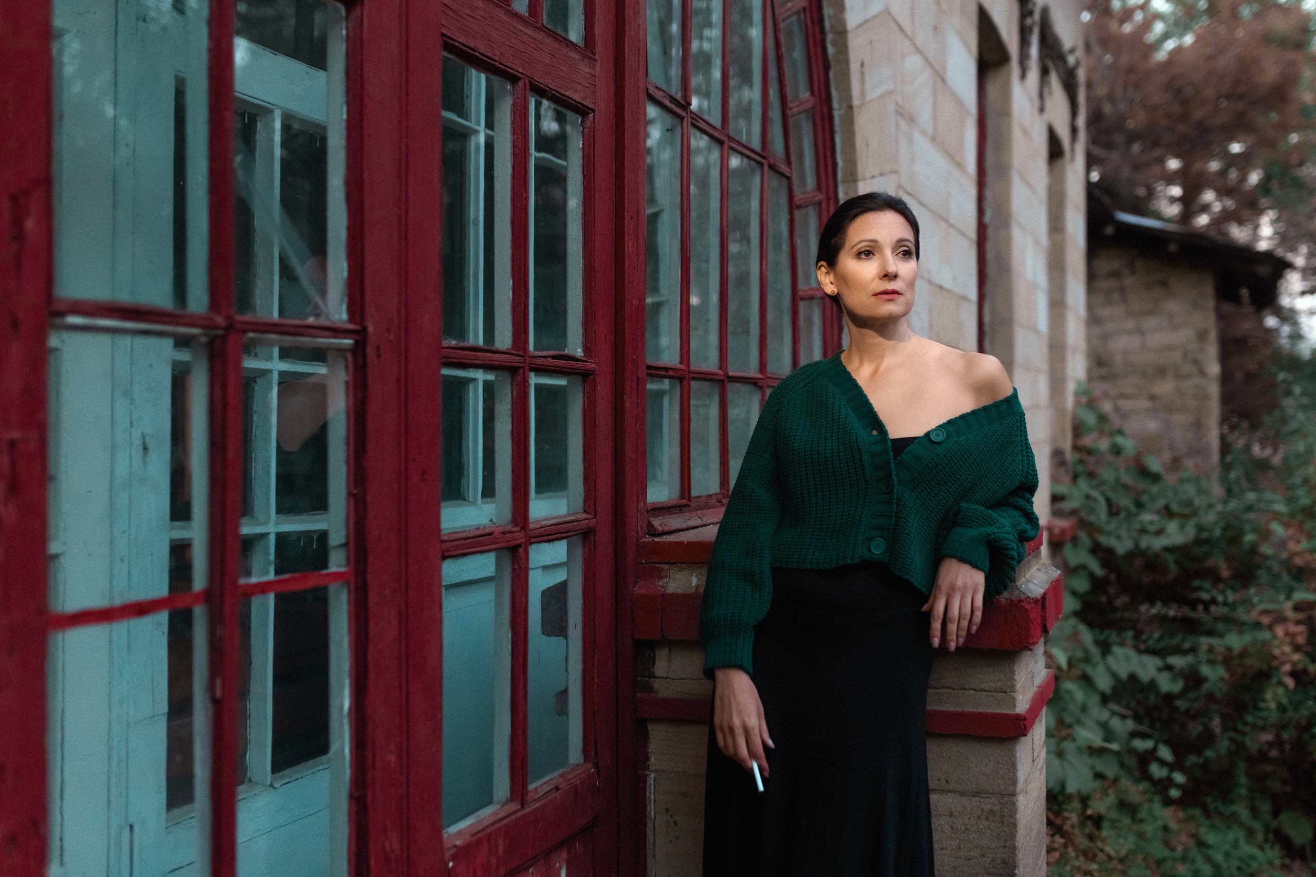  Женский портрет в усадьбе Мсциховского